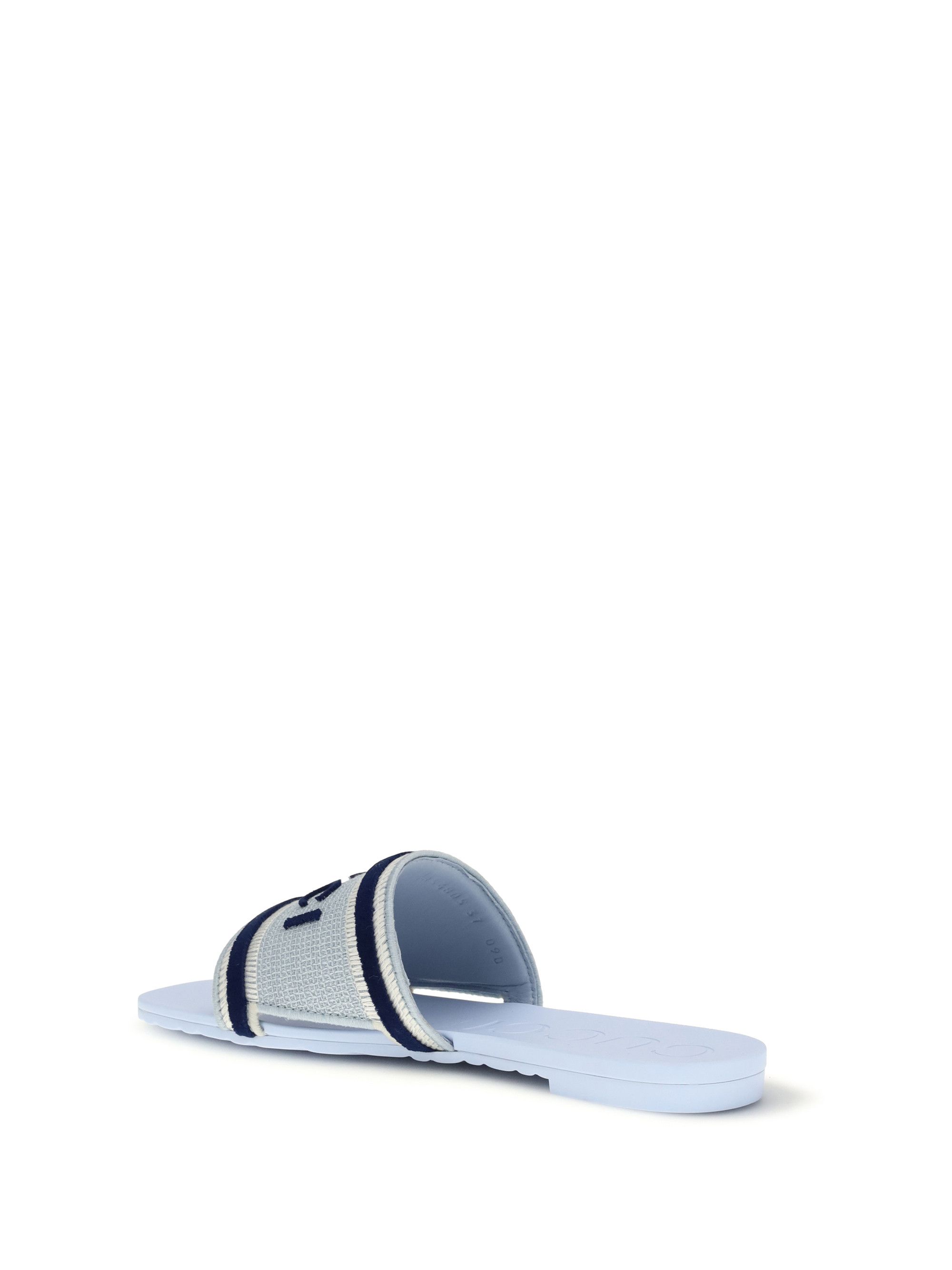 Gucci Rubber slide Sandals Size US 6.5 / IT 36.5 - 3 Thumbnail