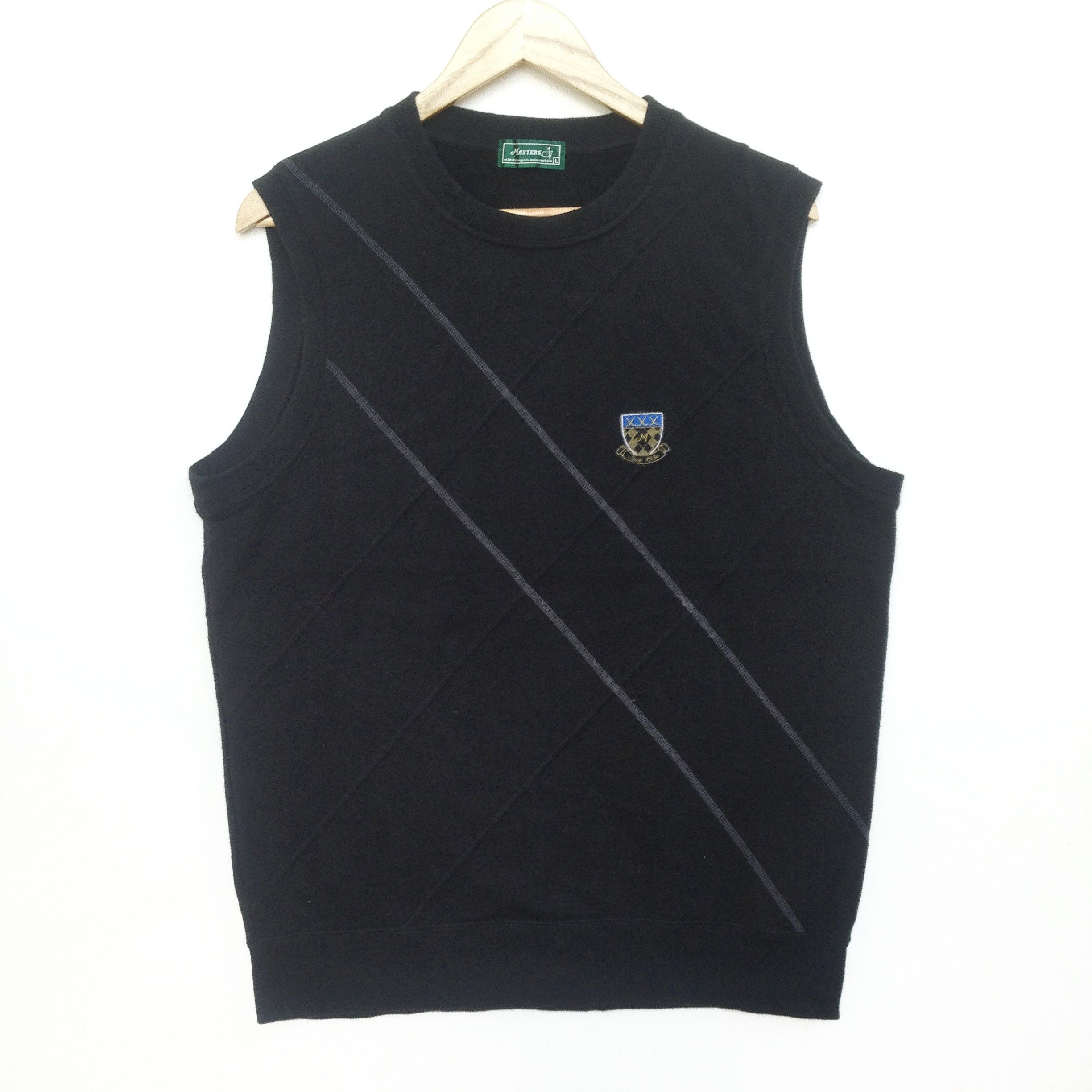 The Masters Masters Sleeveless Plain Dark colour With Small badge Size US M / EU 48-50 / 2 - 1 Thumbnail