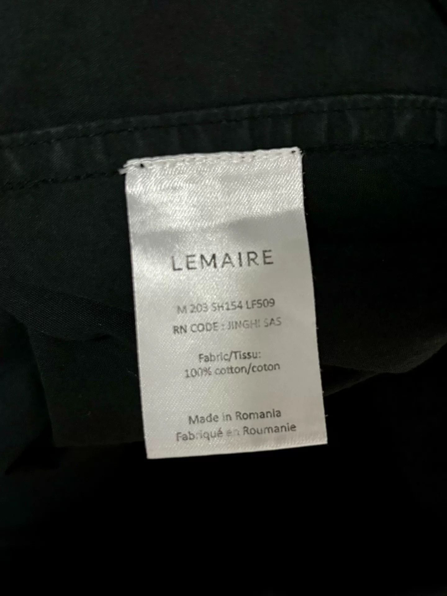 Lemaire Lemaire Carbon Gray Long Shirt Size US L / EU 52-54 / 3 - 4 Thumbnail
