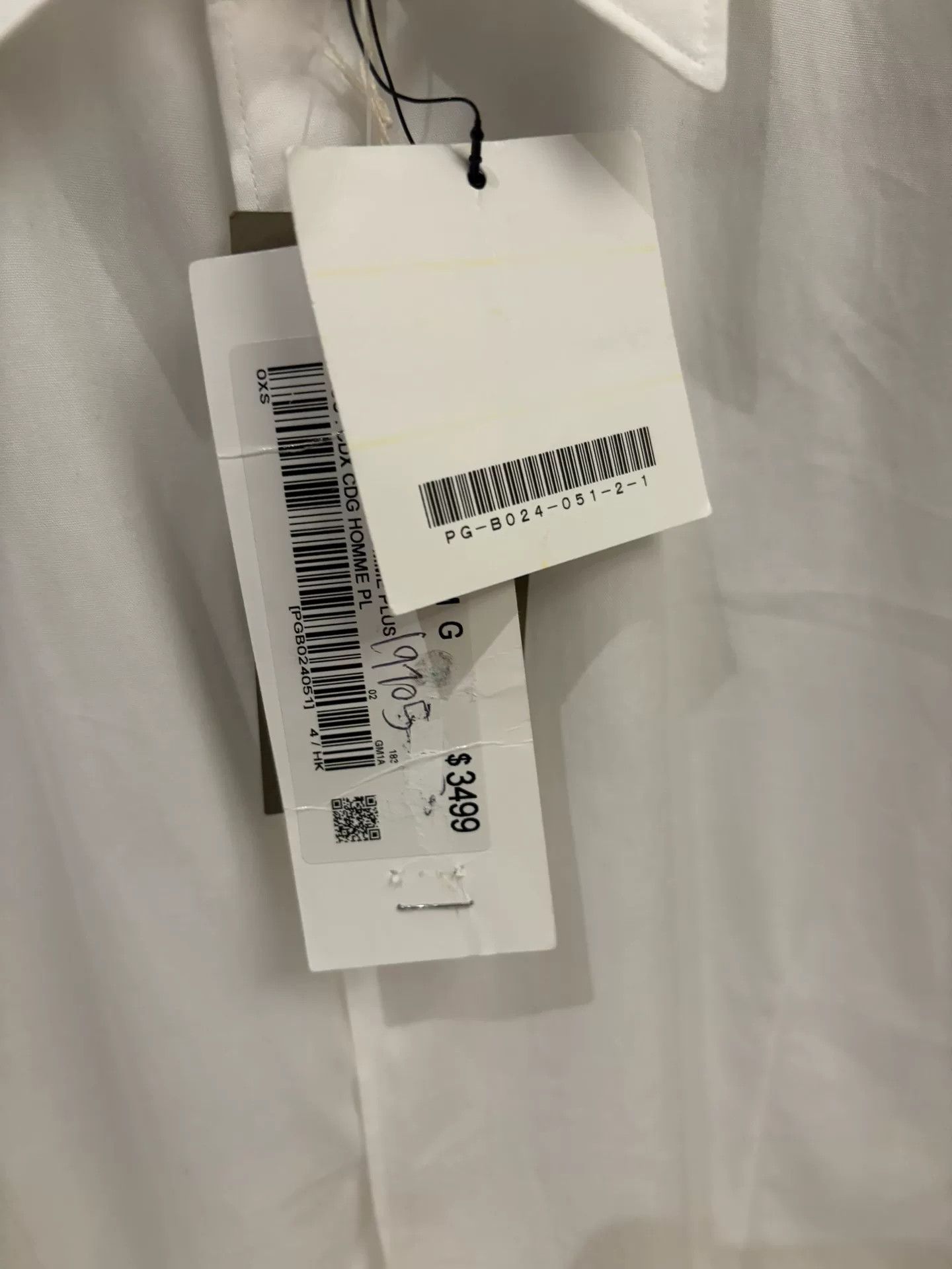 Comme des Garcons comnme des garcons homme plus long shirt Size US XS / EU 42 / 0 - 5 Thumbnail