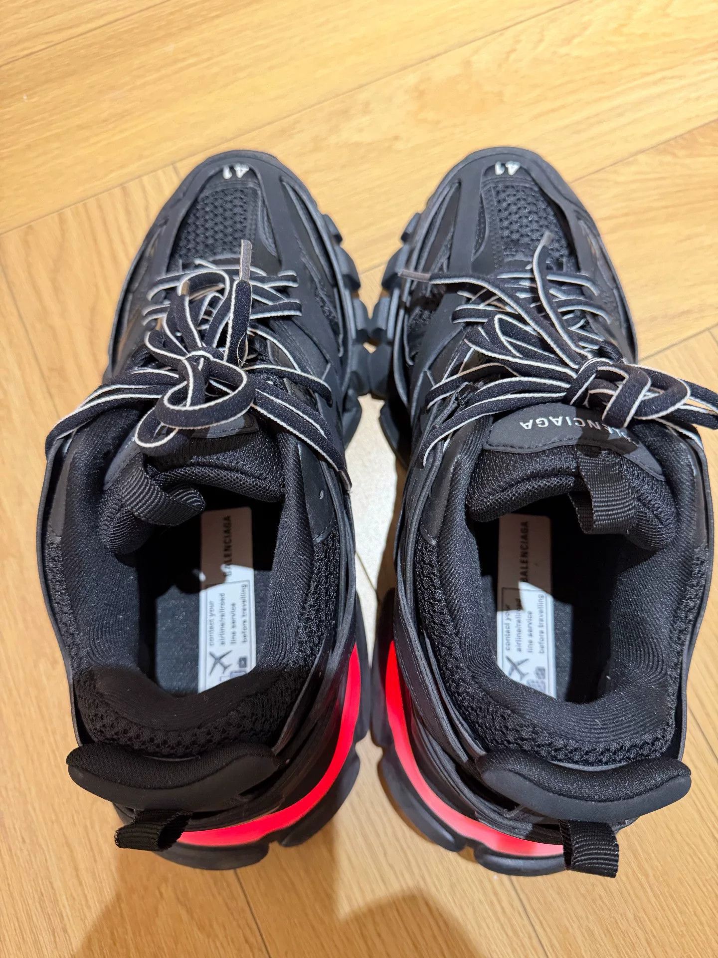 Balenciaga balenciaga track sneakers black size 41 Size US 9 / EU 42 - 4 Thumbnail