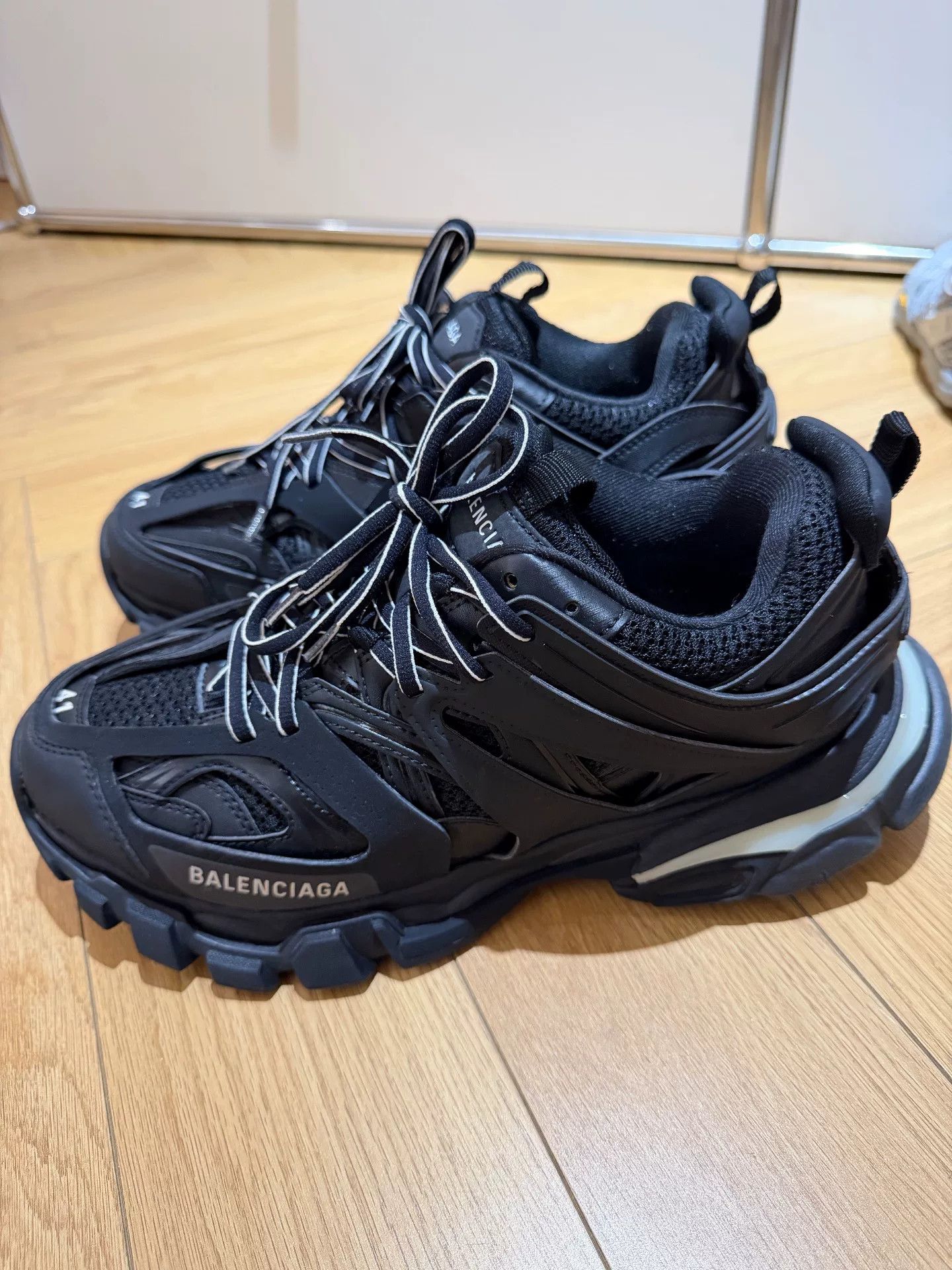 Balenciaga balenciaga track sneakers black size 41 | Grailed