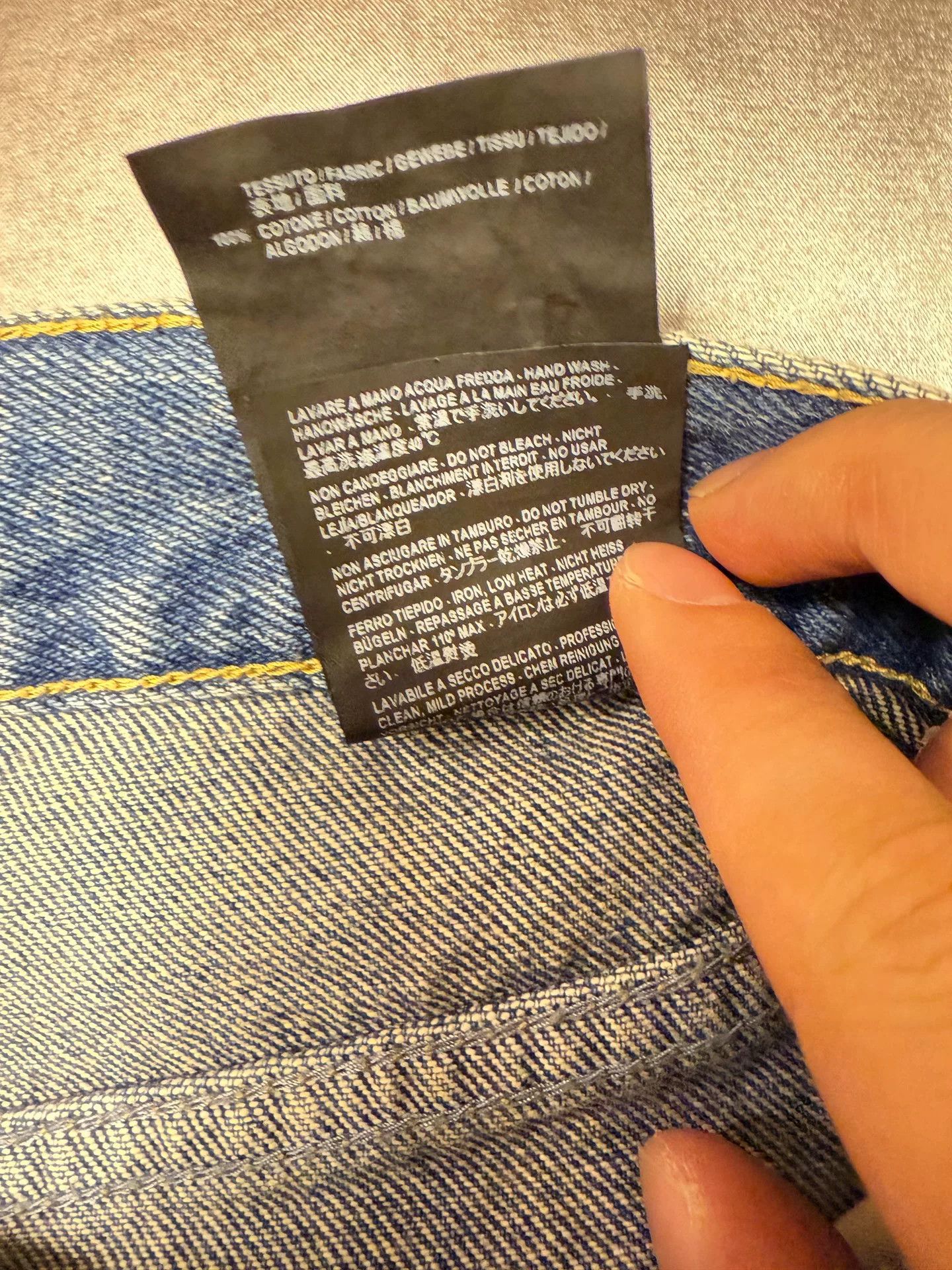 Balenciaga balenciaga blue denim jeans size 31 Size US 31 - 4 Thumbnail