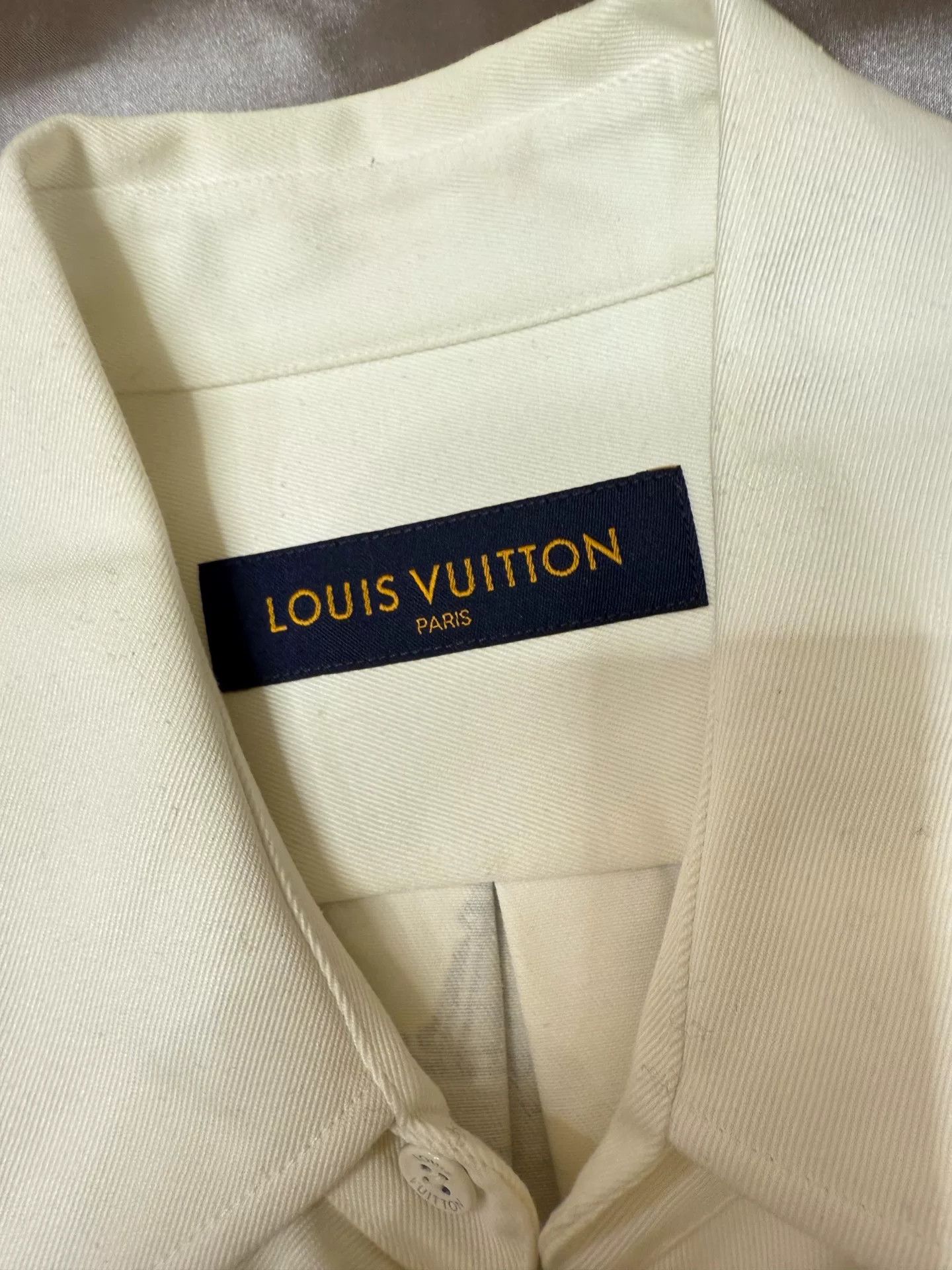 Louis Vuitton louis vuitton graphical denim shirt jacket Size US XL / EU 56 / 4 - 2 Thumbnail