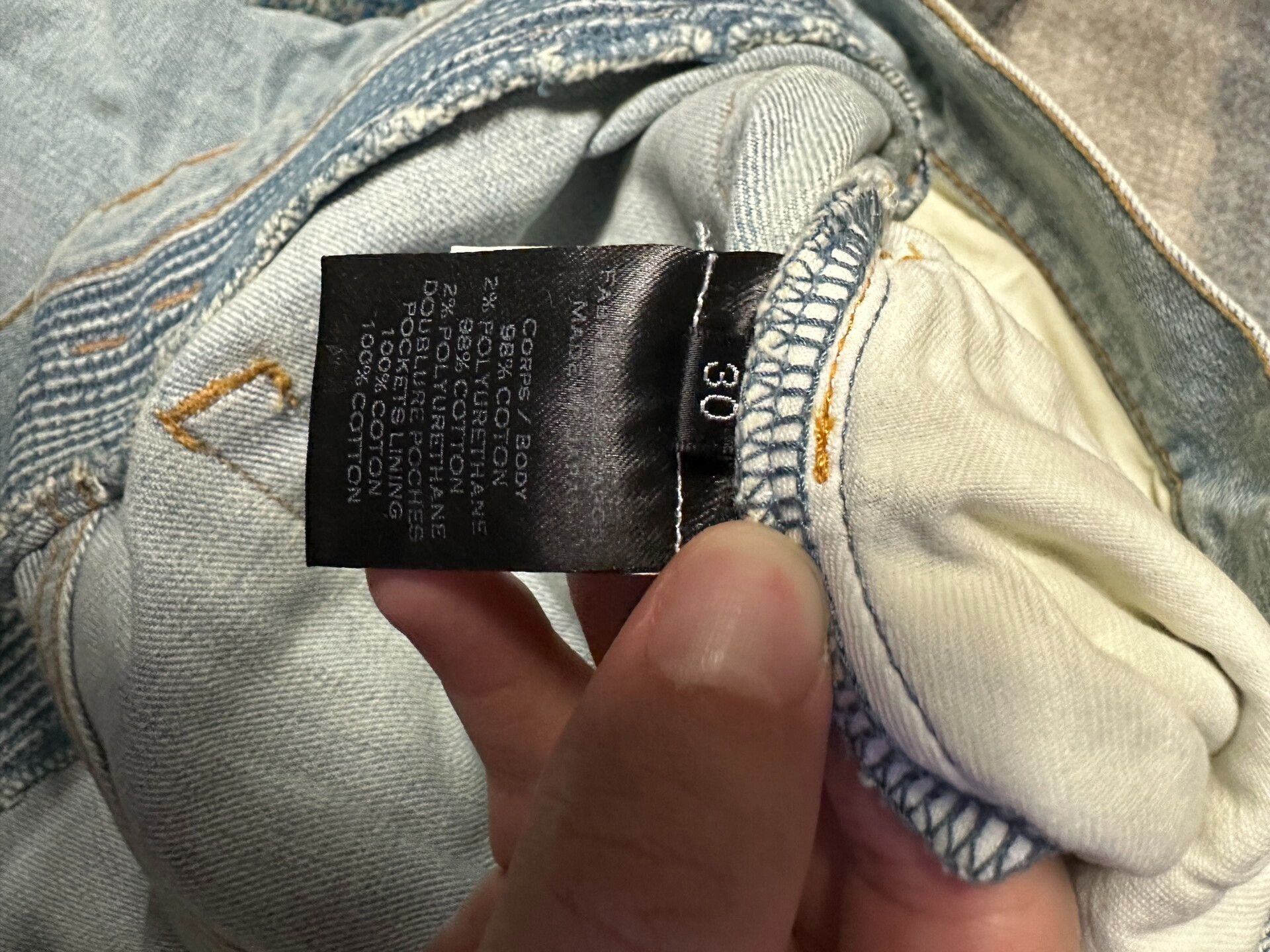 Balmain balmain denim pants for sale, size 30 Size US 30 / EU 46 - 4 Thumbnail