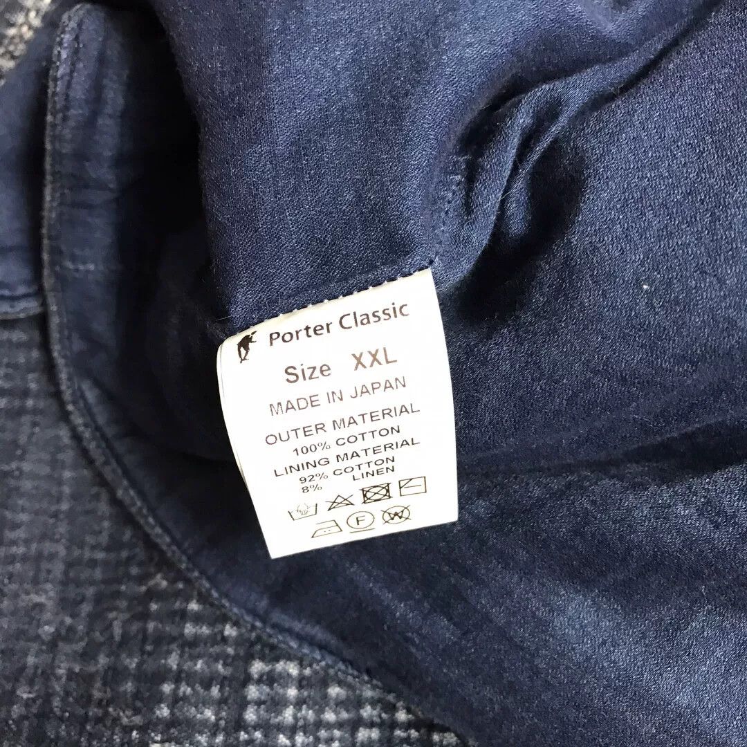 Porter Classic indigo sashiko light zip up outdoor jacket Size US M / EU 48-50 / 2 - 6 Thumbnail