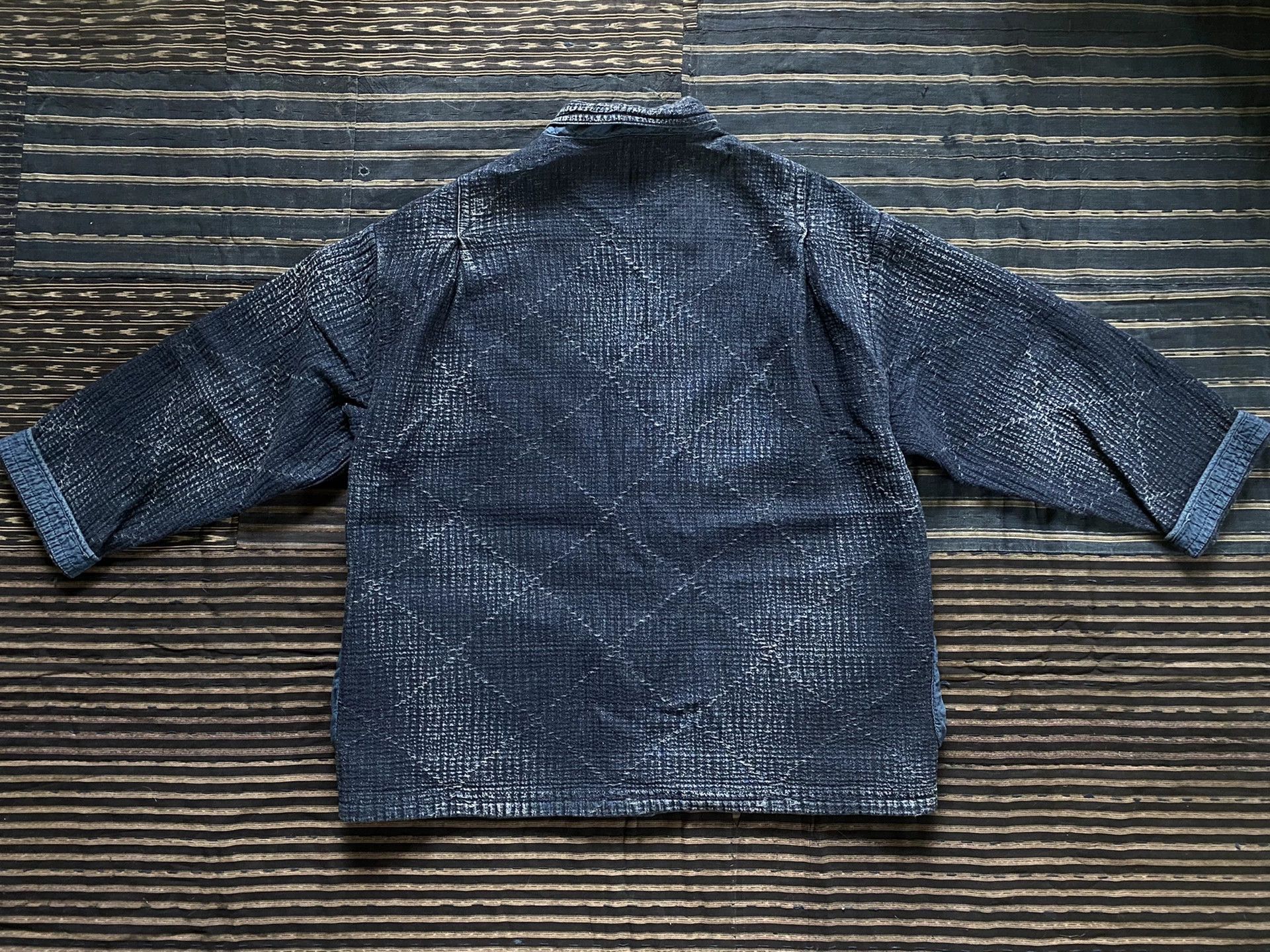 Porter Classic porter classic sashiko original mil-shirt jacket Size US L / EU 52-54 / 3 - 5 Thumbnail