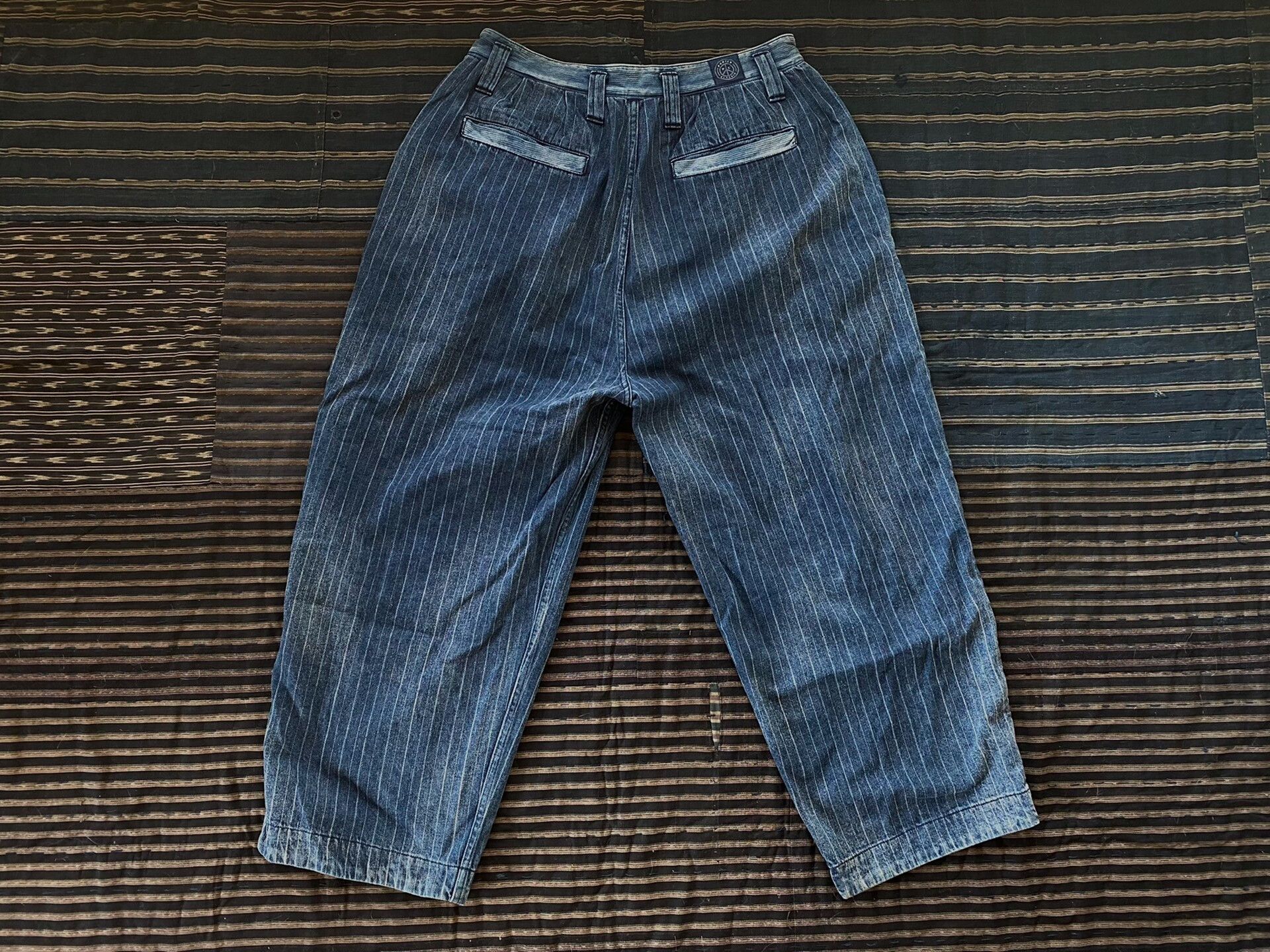 Porter Classic porter classic hawaiian denim pants Size US 34 / EU 50 - 3 Thumbnail