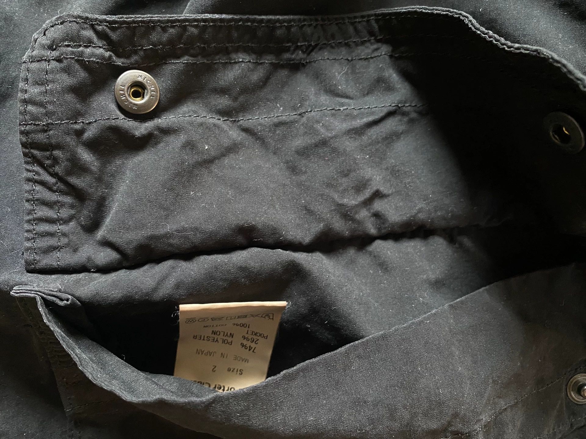Porter Classic porter classic military coat in black Size US L / EU 52-54 / 3 - 3 Thumbnail