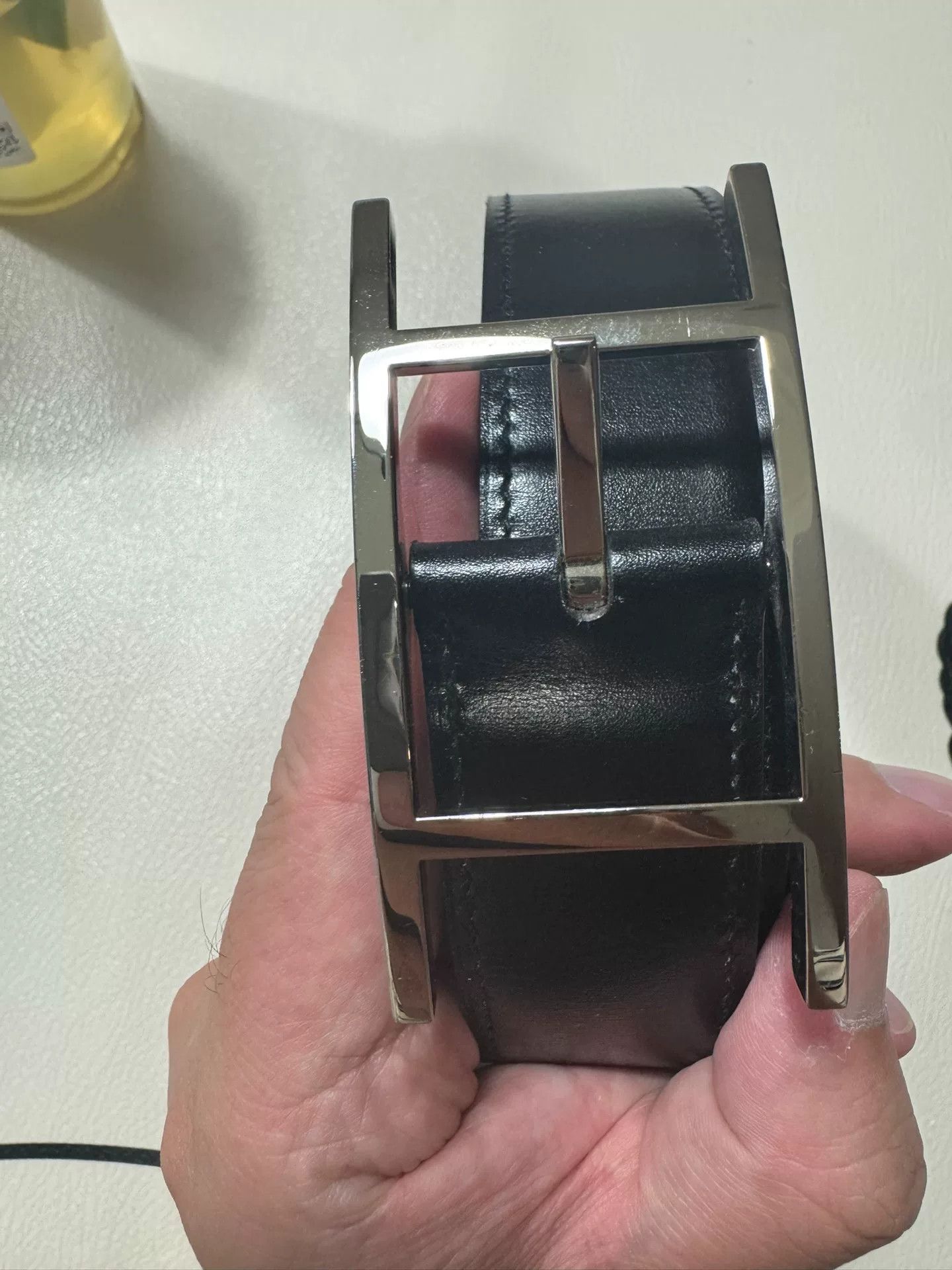 Hermes hermes reversible belt in black and brown Size ONE SIZE - 2 Thumbnail