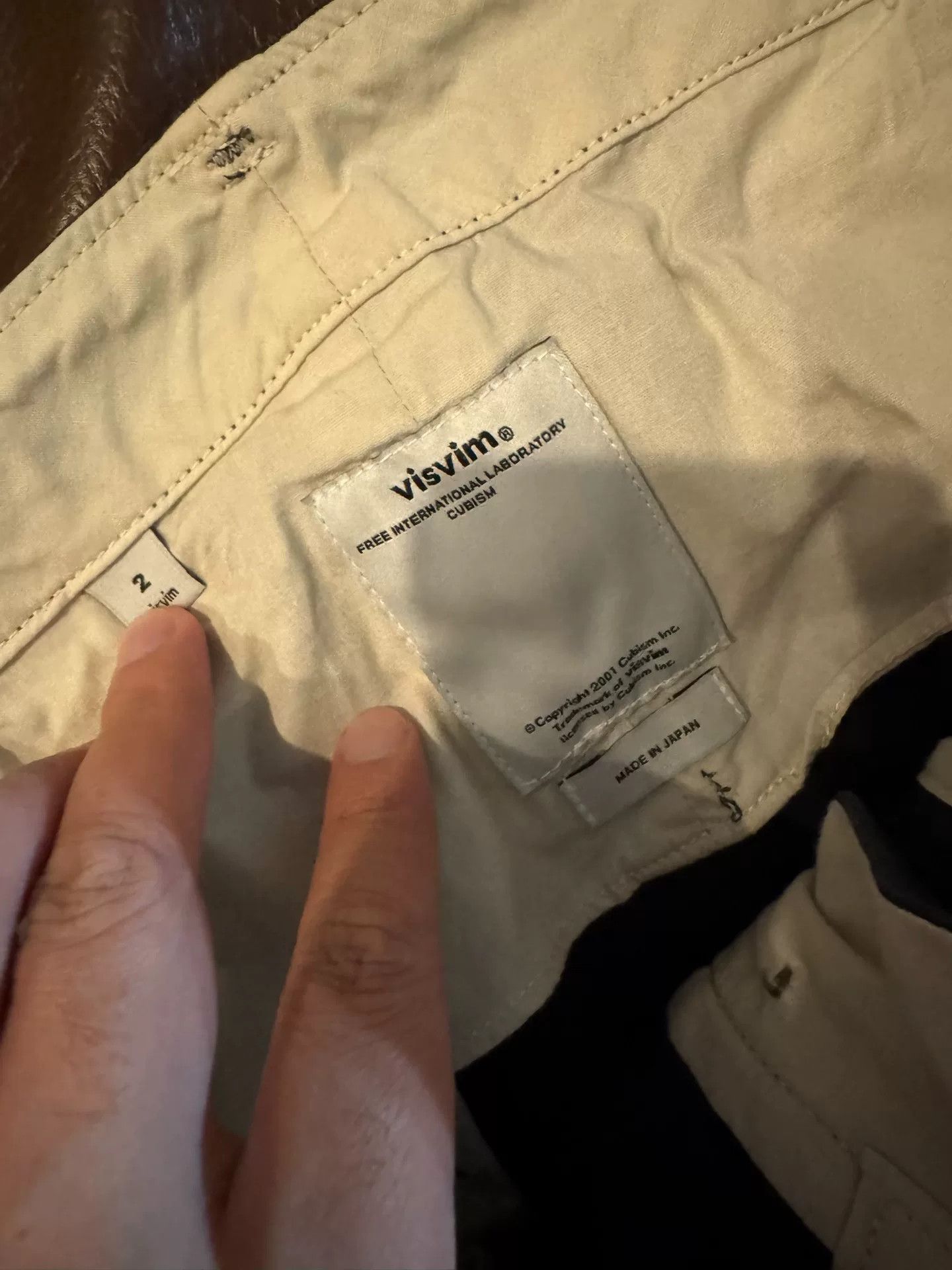 Visvim visvim high water chino pants size 2 Size US 32 / EU 48 - 3 Thumbnail