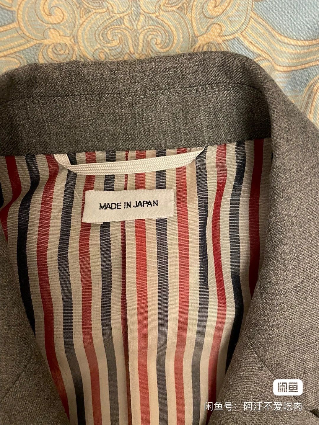 Thom Browne thom browne gray wool suit jacket Size US S / EU 44-46 / 1 - 3 Thumbnail