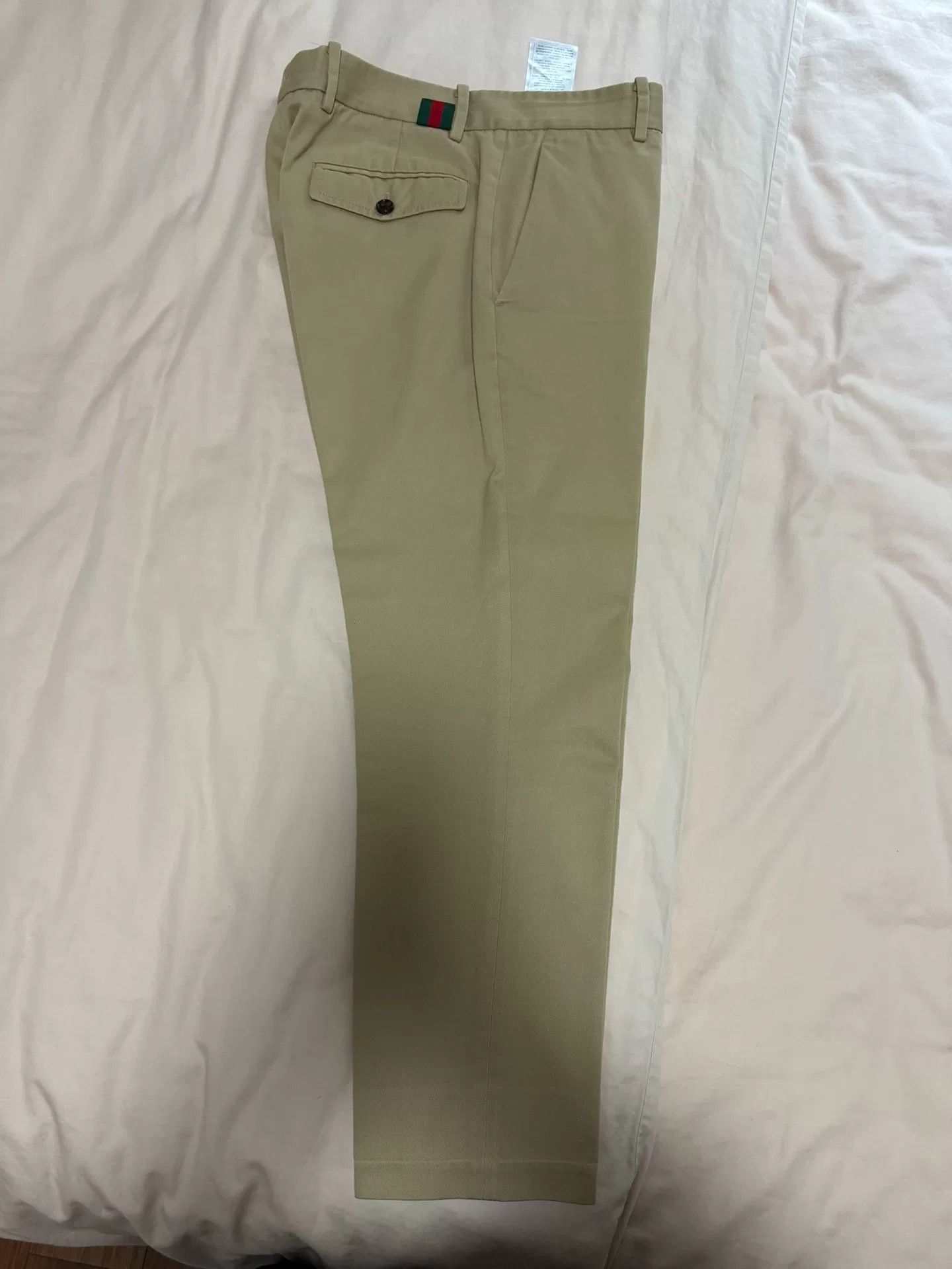 Gucci gucci casual trousers in light beige color Size US 34 / EU 50 - 2 Thumbnail