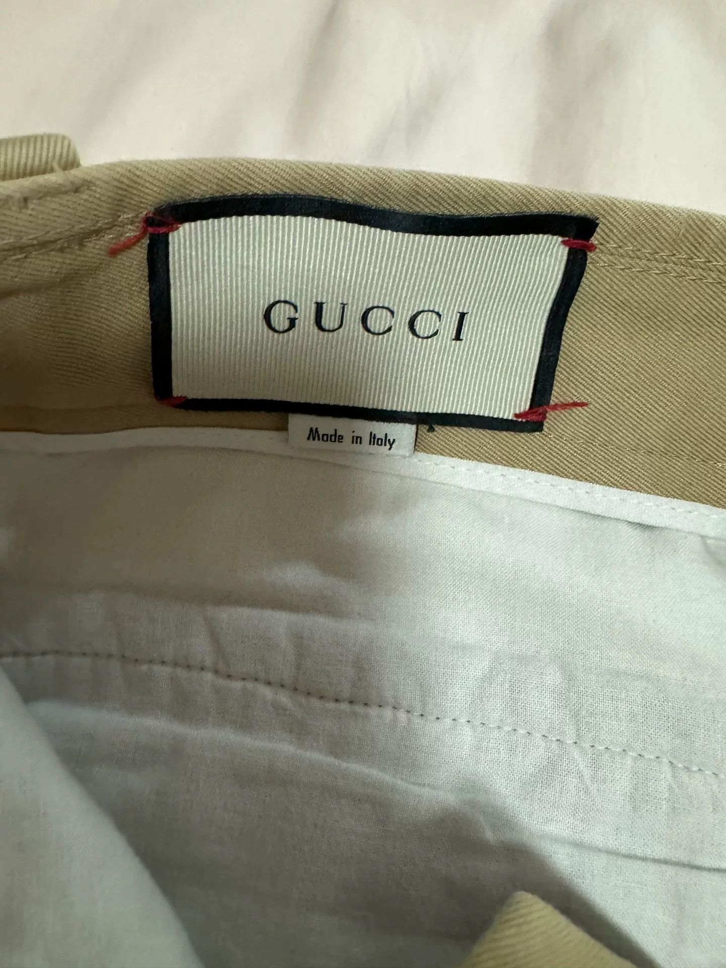 Gucci gucci casual trousers in light beige color Size US 34 / EU 50 - 4 Thumbnail