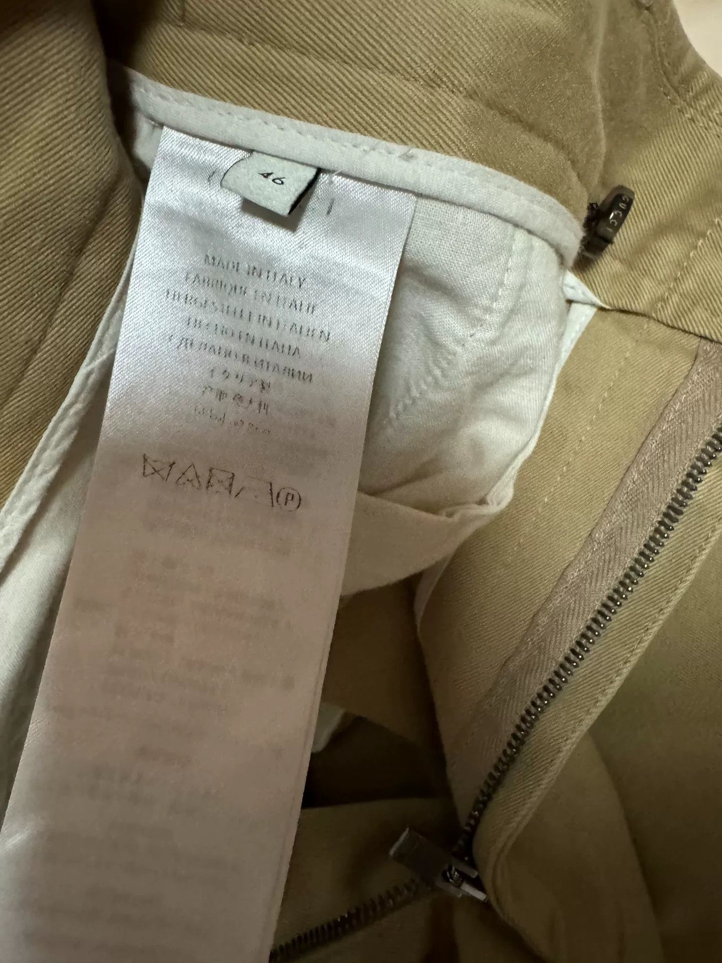 Gucci gucci casual trousers in light beige color Size US 34 / EU 50 - 5 Thumbnail