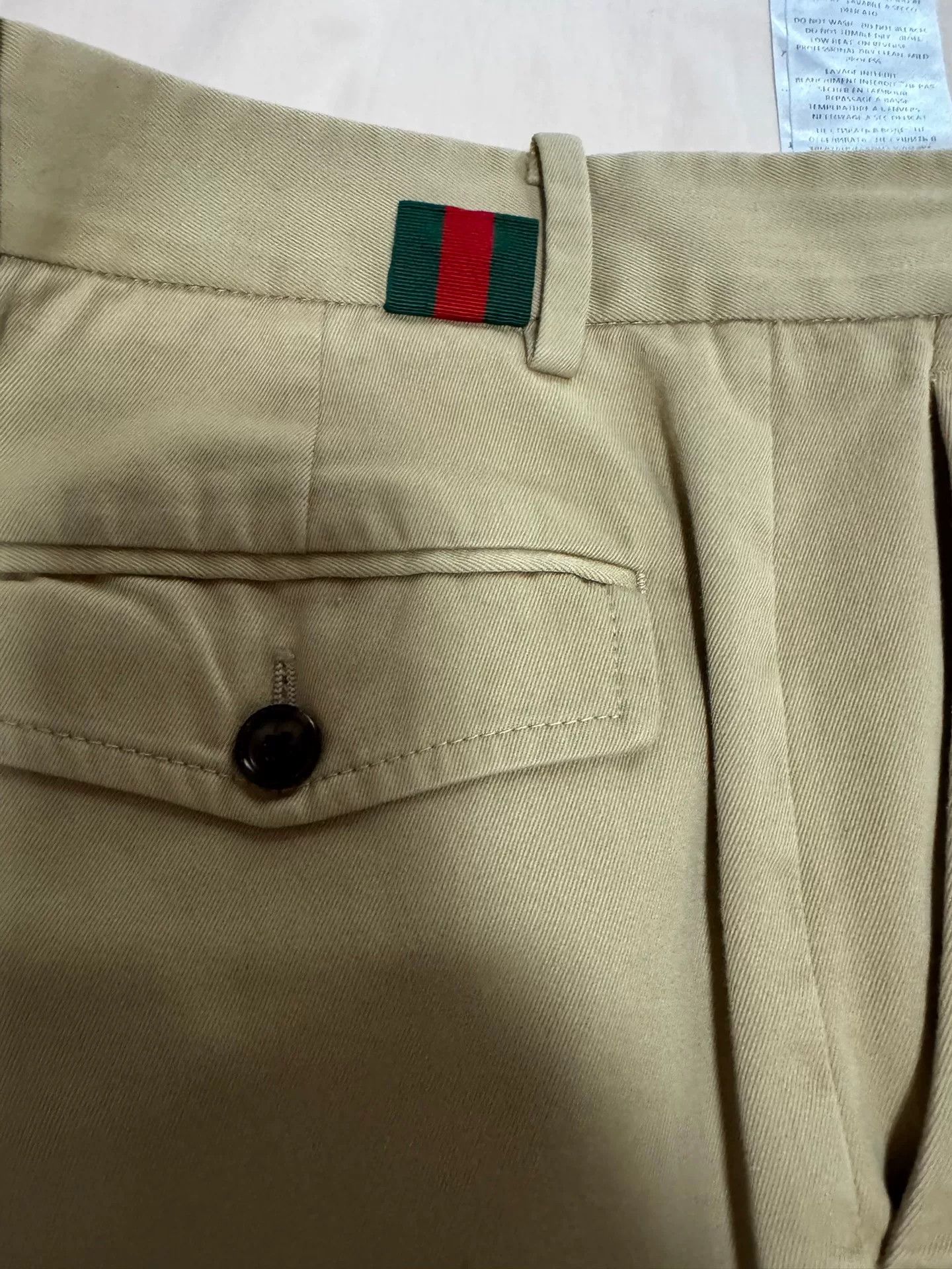 Gucci gucci casual trousers in light beige color Size US 34 / EU 50 - 3 Thumbnail