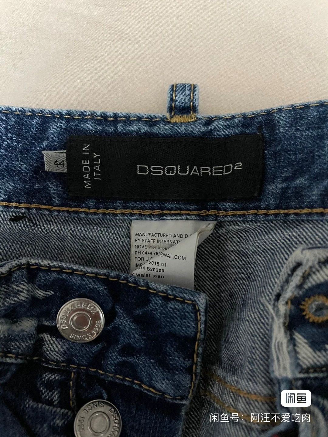 Dsquared2 dsquared2 nine-point tapered jeans size 44 Size US 44 / EU 60 - 5 Thumbnail