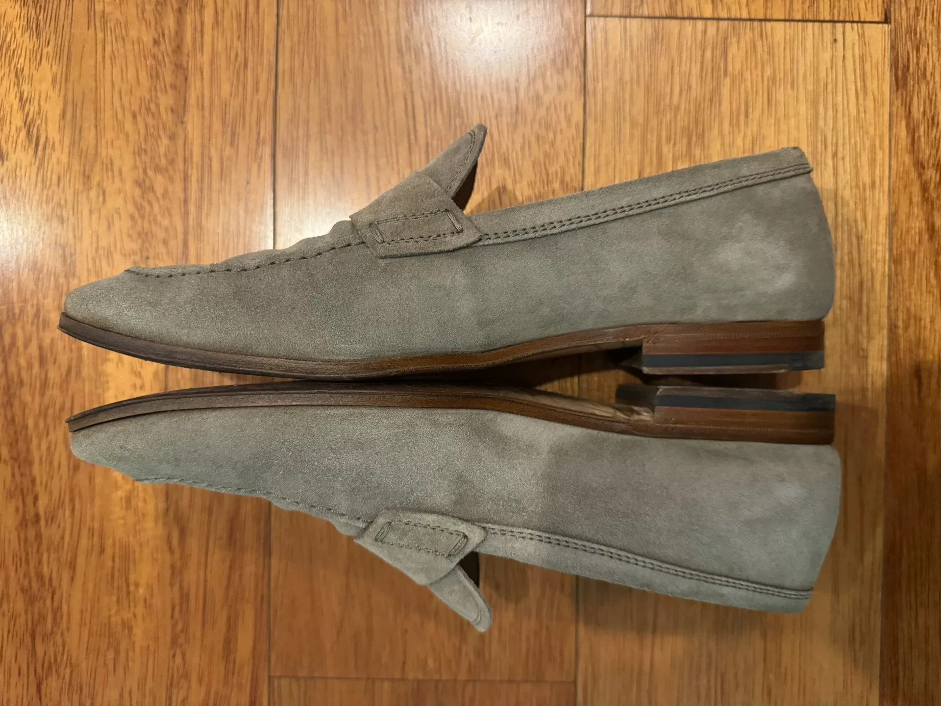 Tod's tod's gray suede loafers UK6 size Size US 8.5 / EU 41-42 - 3 Thumbnail
