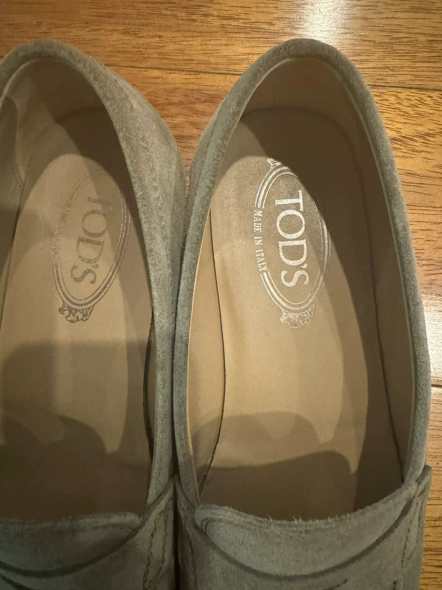 Tod's tod's gray suede loafers UK6 size Size US 8.5 / EU 41-42 - 2 Thumbnail