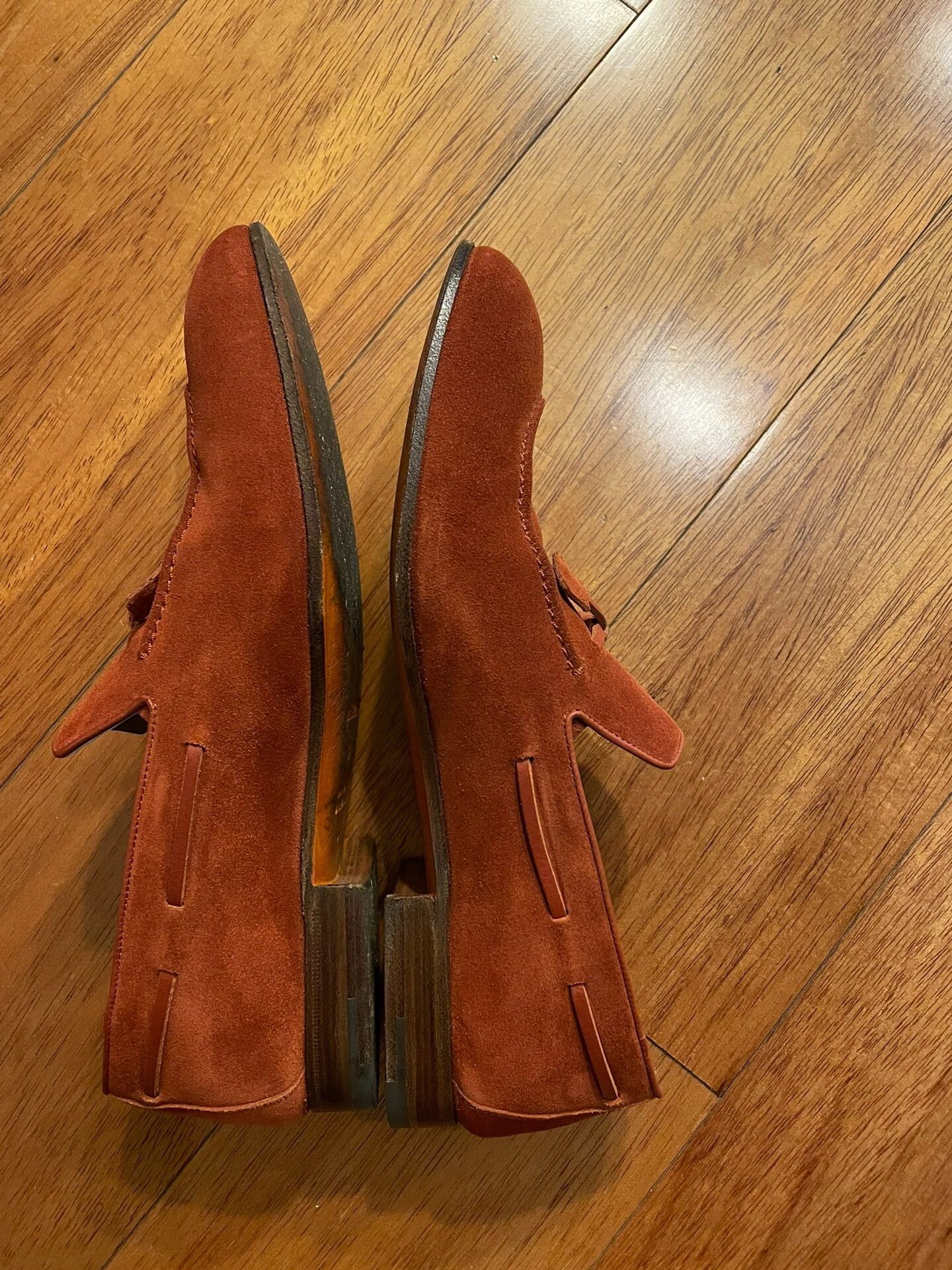Hermes hermes men's suede loafers in excellent condition Size US 10 / EU 43 - 3 Thumbnail