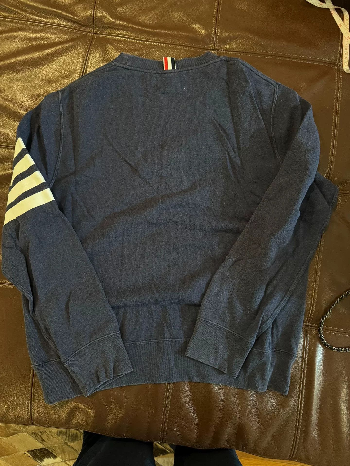 Thom Browne Thom Browne Men's Classic Sweatshirt Size 3 Size US M / EU 48-50 / 2 - 2 Thumbnail