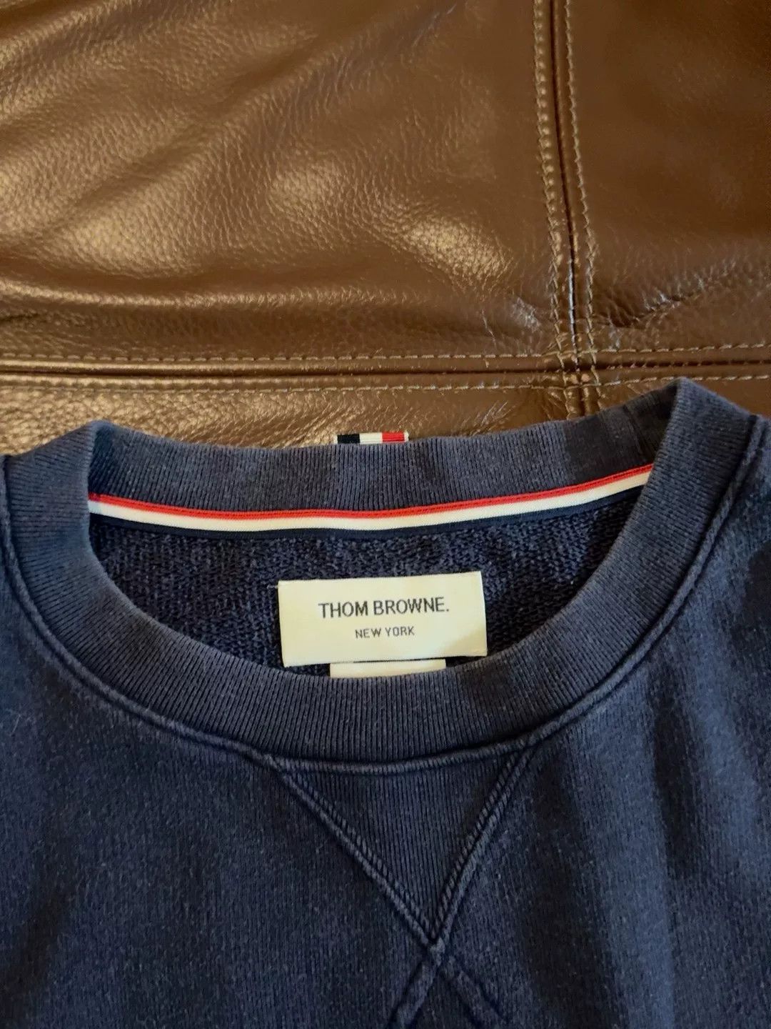 Thom Browne Thom Browne Men's Classic Sweatshirt Size 3 Size US M / EU 48-50 / 2 - 5 Thumbnail