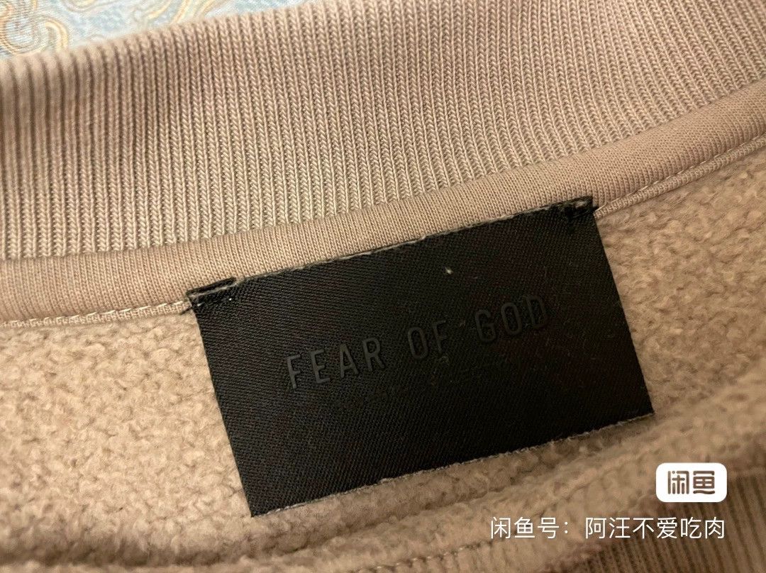 Fear of God fear of god oversized short sleeve sweatshirt Size US S / EU 44-46 / 1 - 4 Thumbnail