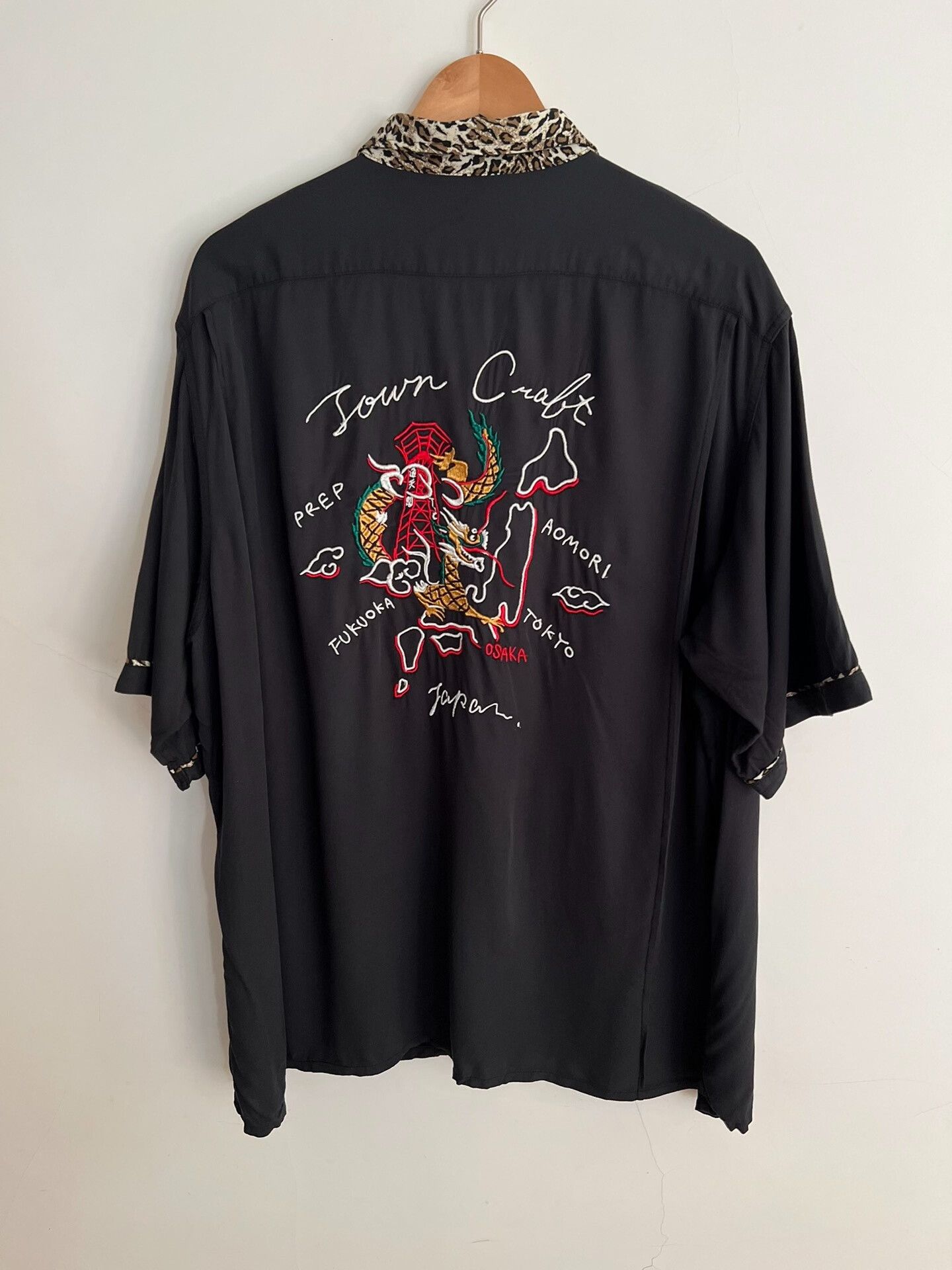 Towncraft towncraft x freaks store embroidered short sleeve shirt Size US L / EU 52-54 / 3 - 4 Thumbnail