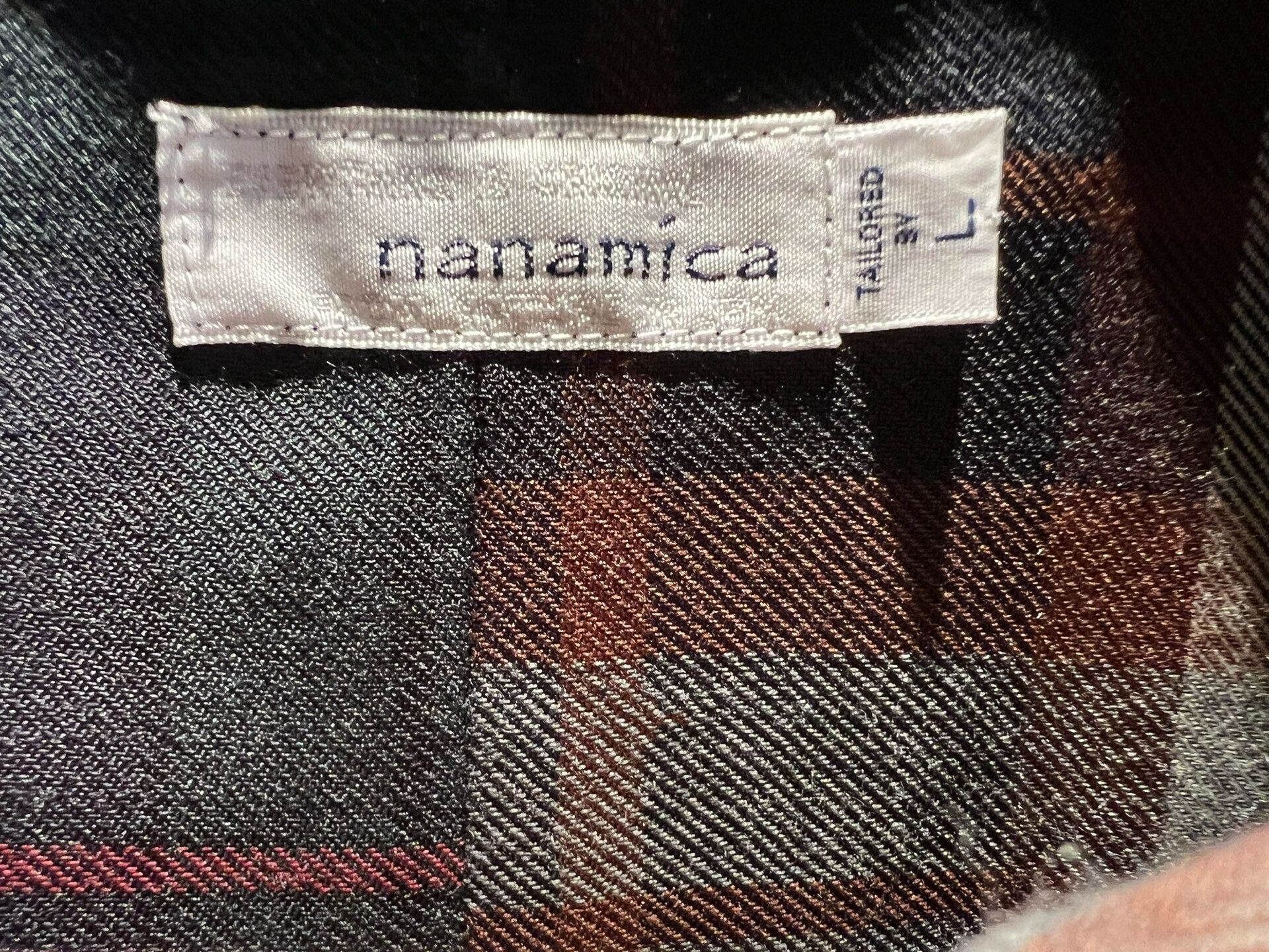 Nanamica wool patchwork plaid shirt jacket Size US L / EU 52-54 / 3 - 8 Thumbnail