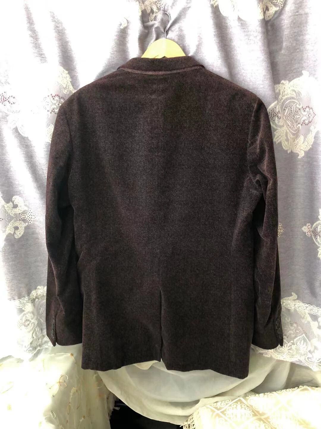 Yves Saint Laurent YSL Corduroy Blazer in Rare Red Brown Size US L / EU 52-54 / 3 - 2 Thumbnail
