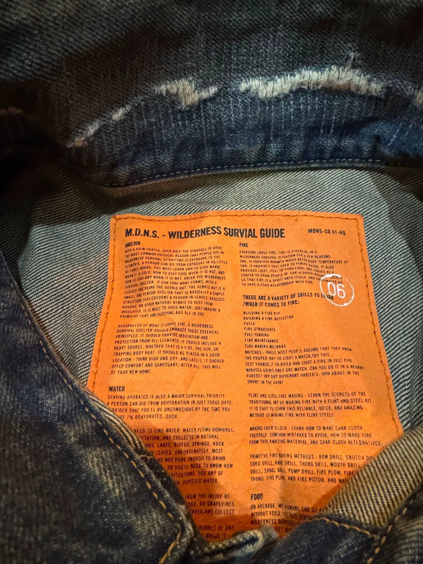Madness madness 20fw indigo denim jacket Size US M / EU 48-50 / 2 - 4 Thumbnail