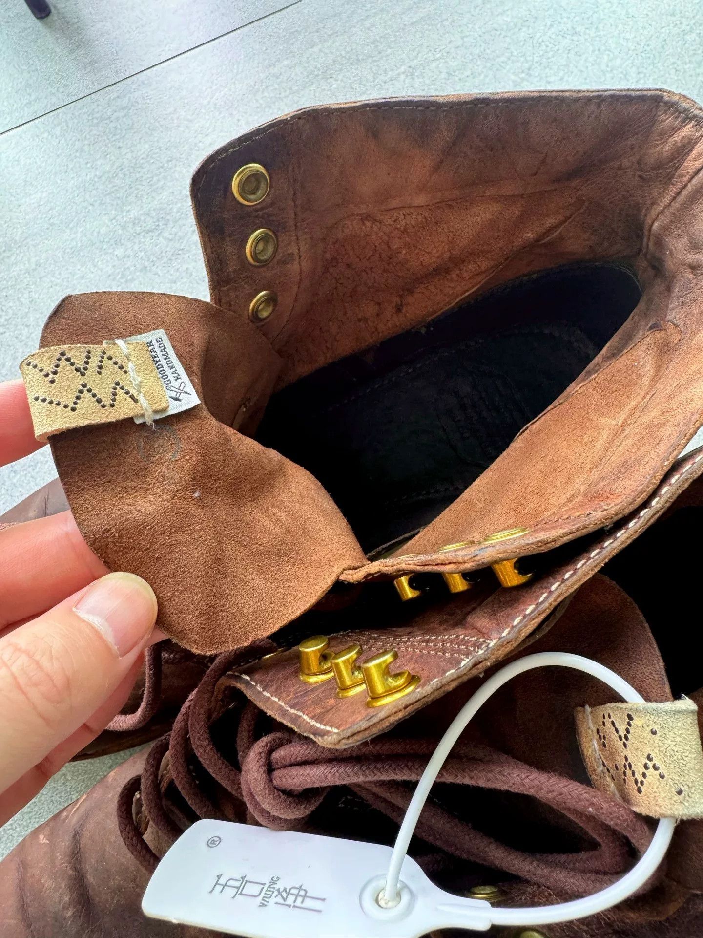 Visvim visvim virgil folk boots in orange Size US 9 / EU 42 - 2 Thumbnail