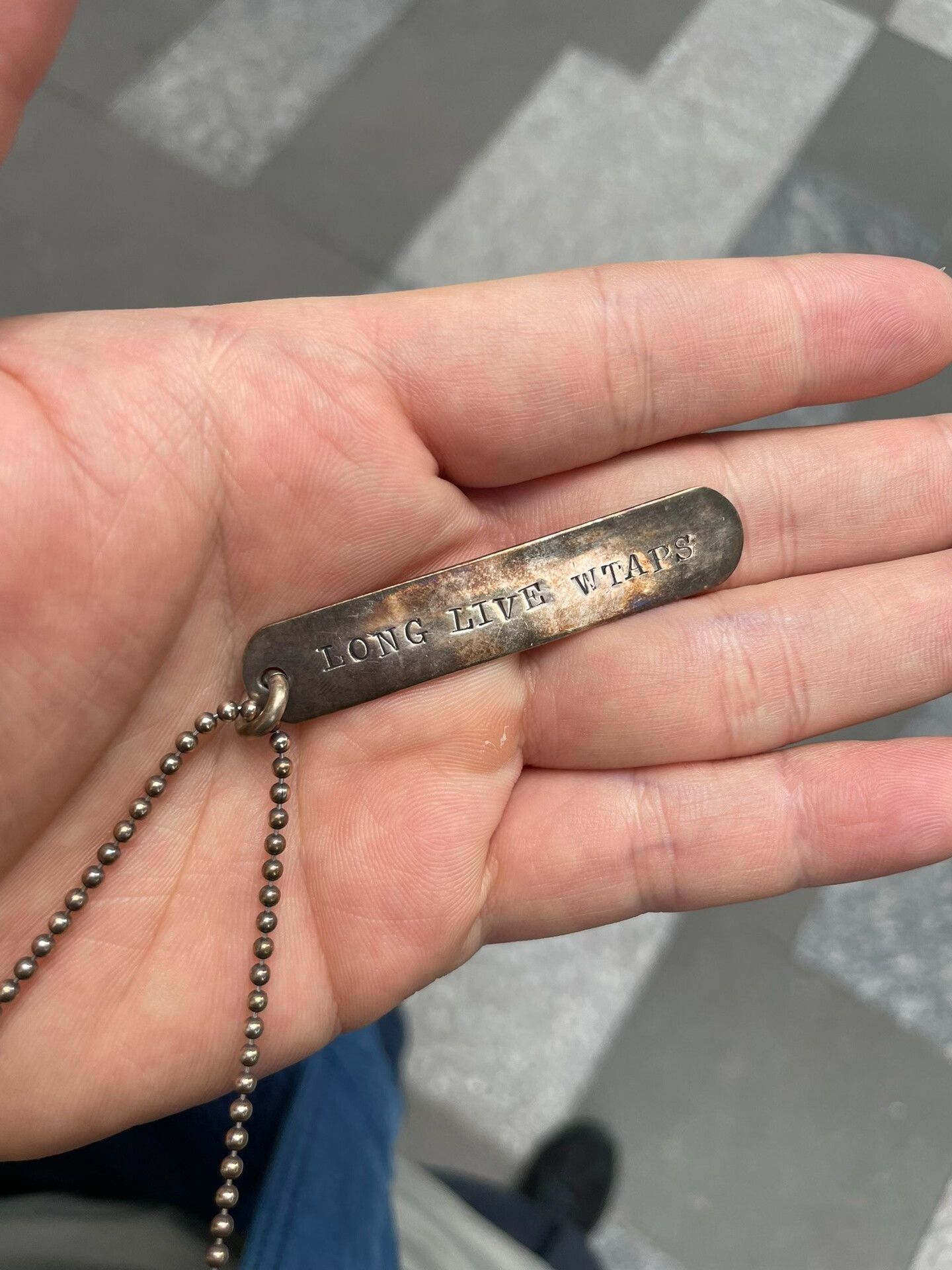 Wtaps wtaps military dog tag necklace Size ONE SIZE - 3 Thumbnail