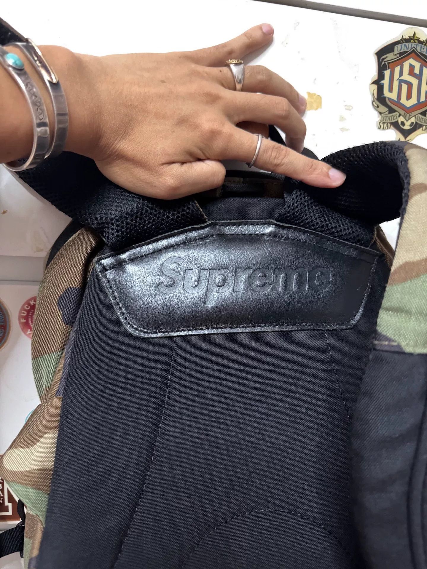 Supreme supreme 39th contour backpack woodland camo Size ONE SIZE - 8 Thumbnail