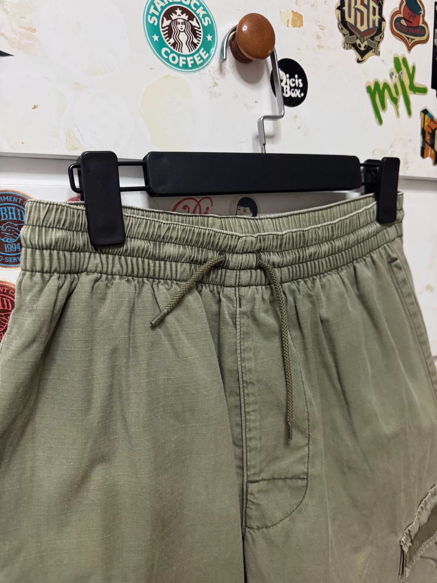 Wtaps wtaps 18aw smock cargo pants in green Size US 34 / EU 50 - 3 Thumbnail