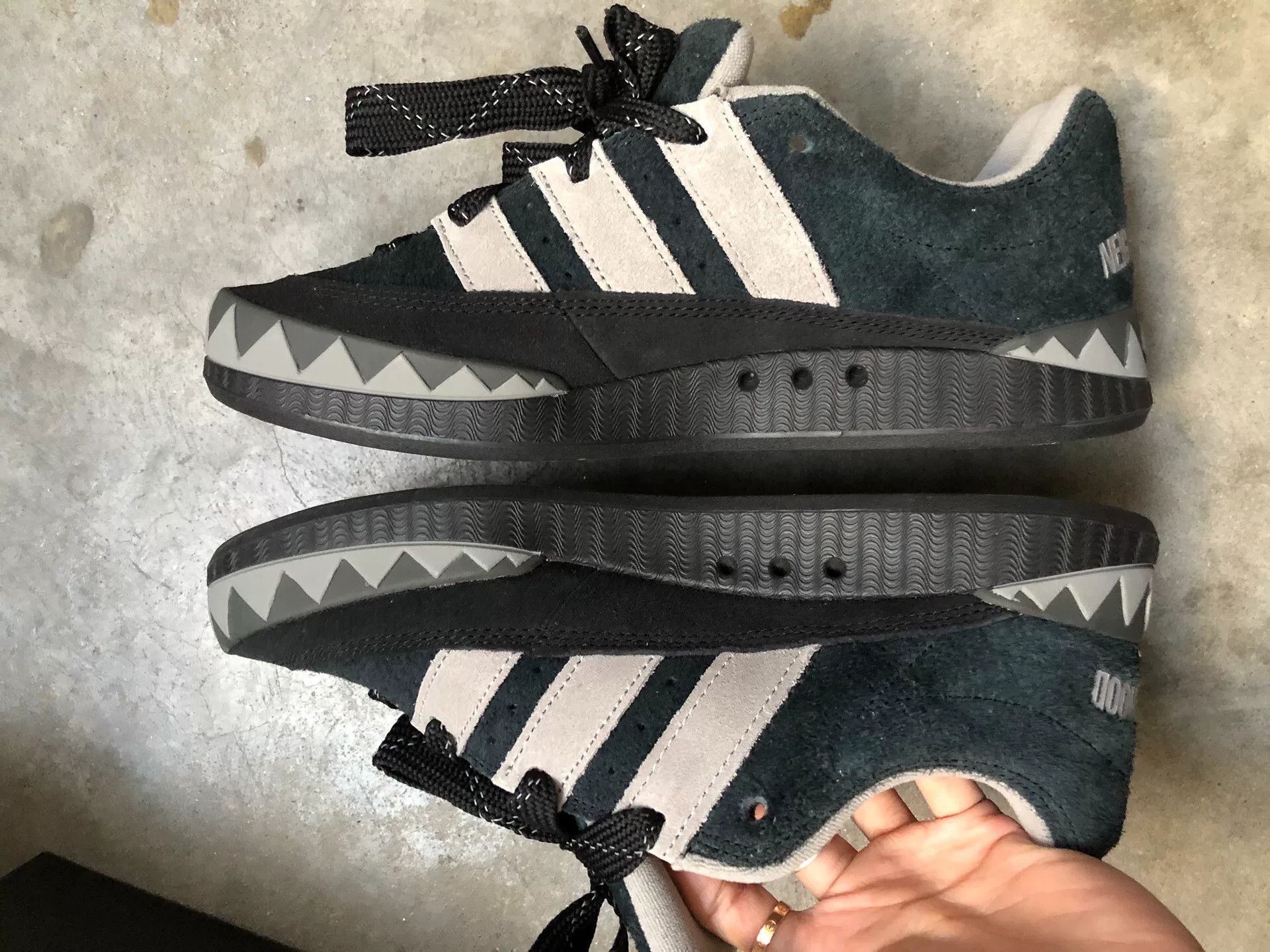 Adidas nbhd adidas humanmade adimatic retro sneakers Size US 10.5 / EU 43-44 - 7 Thumbnail