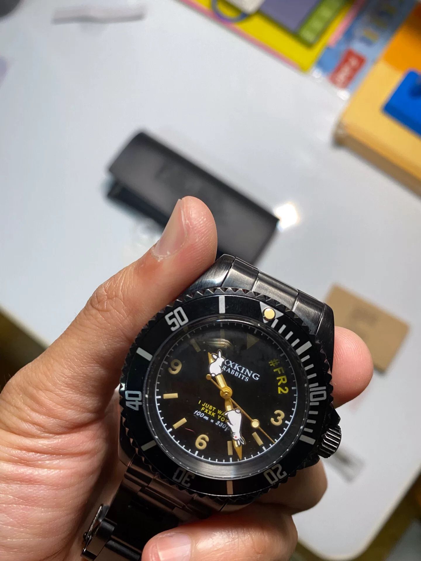 Bape bapex tribute watch black with nylon strap Size ONE SIZE - 8 Thumbnail