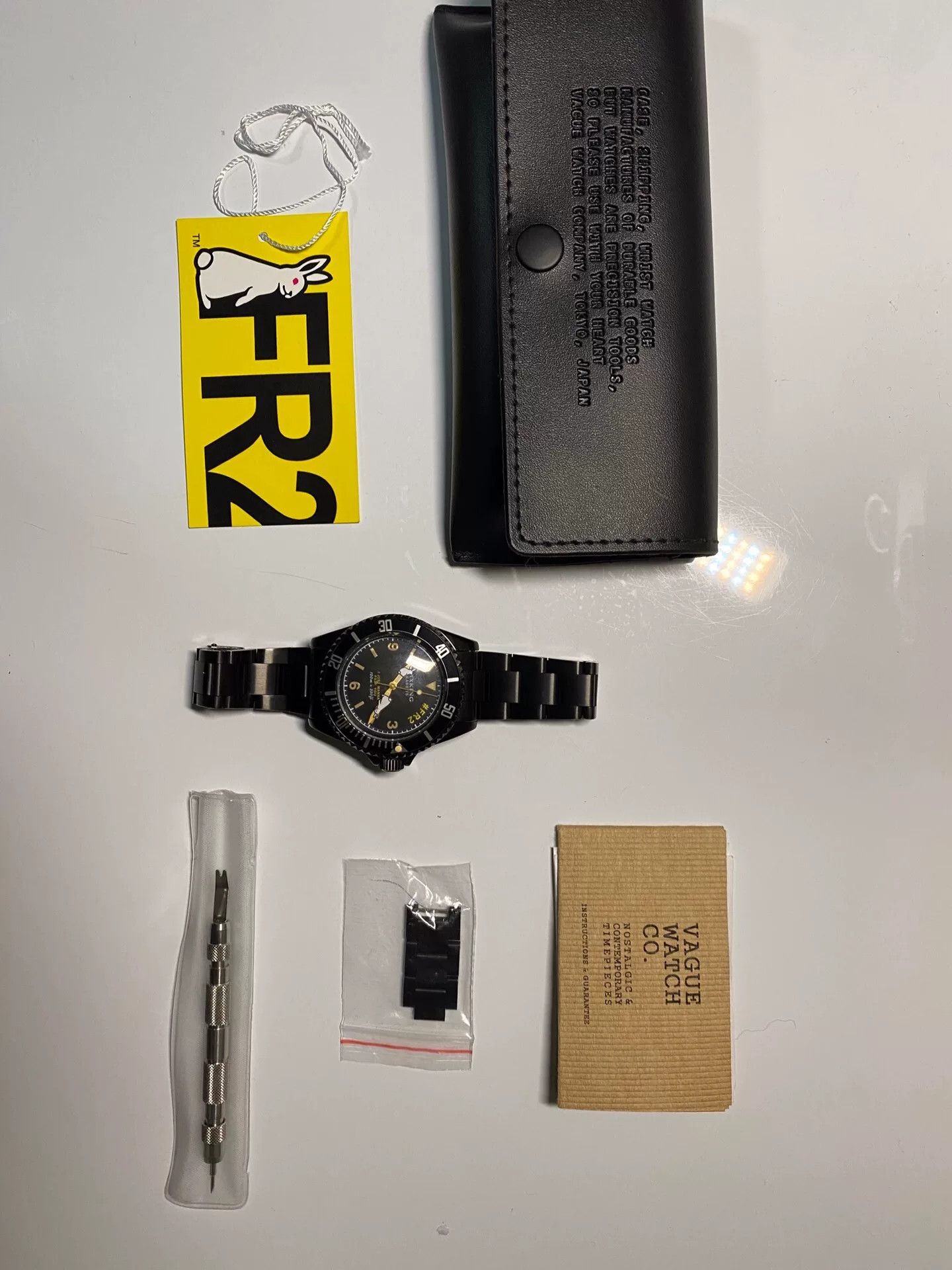 Bape bapex tribute watch black with nylon strap Size ONE SIZE - 7 Thumbnail
