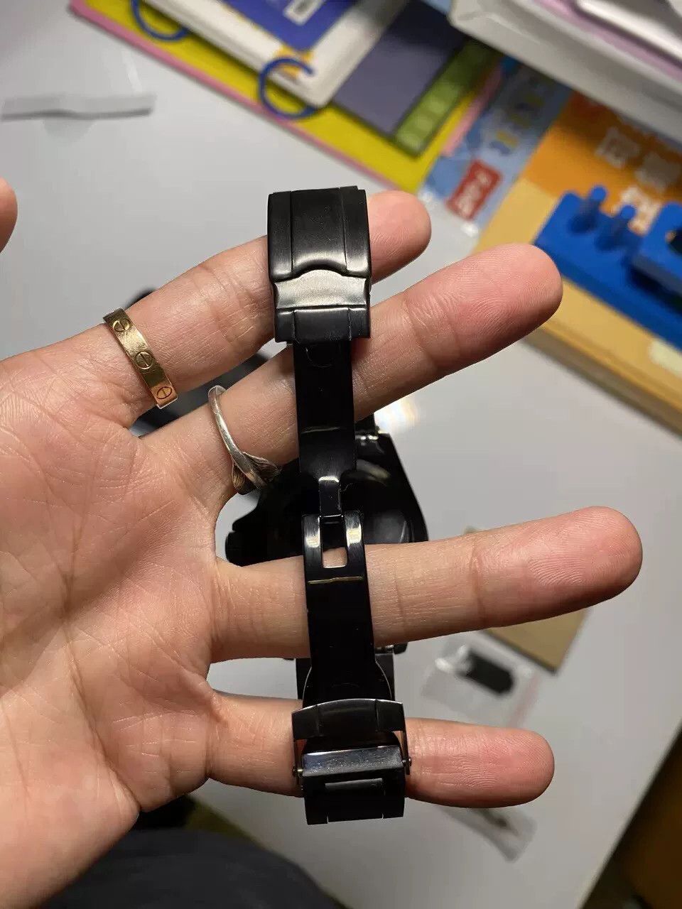 Bape bapex tribute watch black with nylon strap Size ONE SIZE - 4 Thumbnail