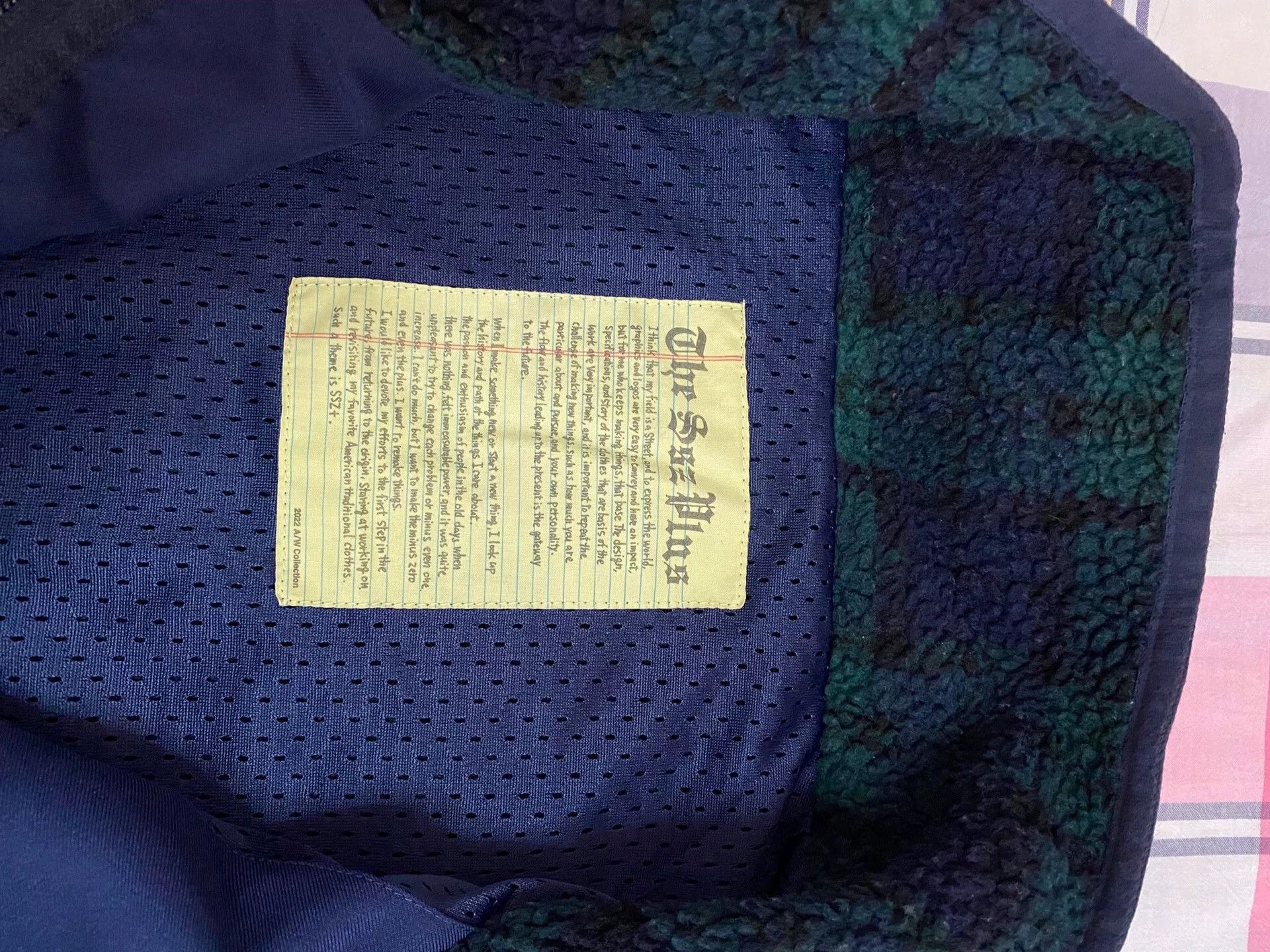 Stone Island plaid fleece jacket with zip front Size US M / EU 48-50 / 2 - 3 Thumbnail