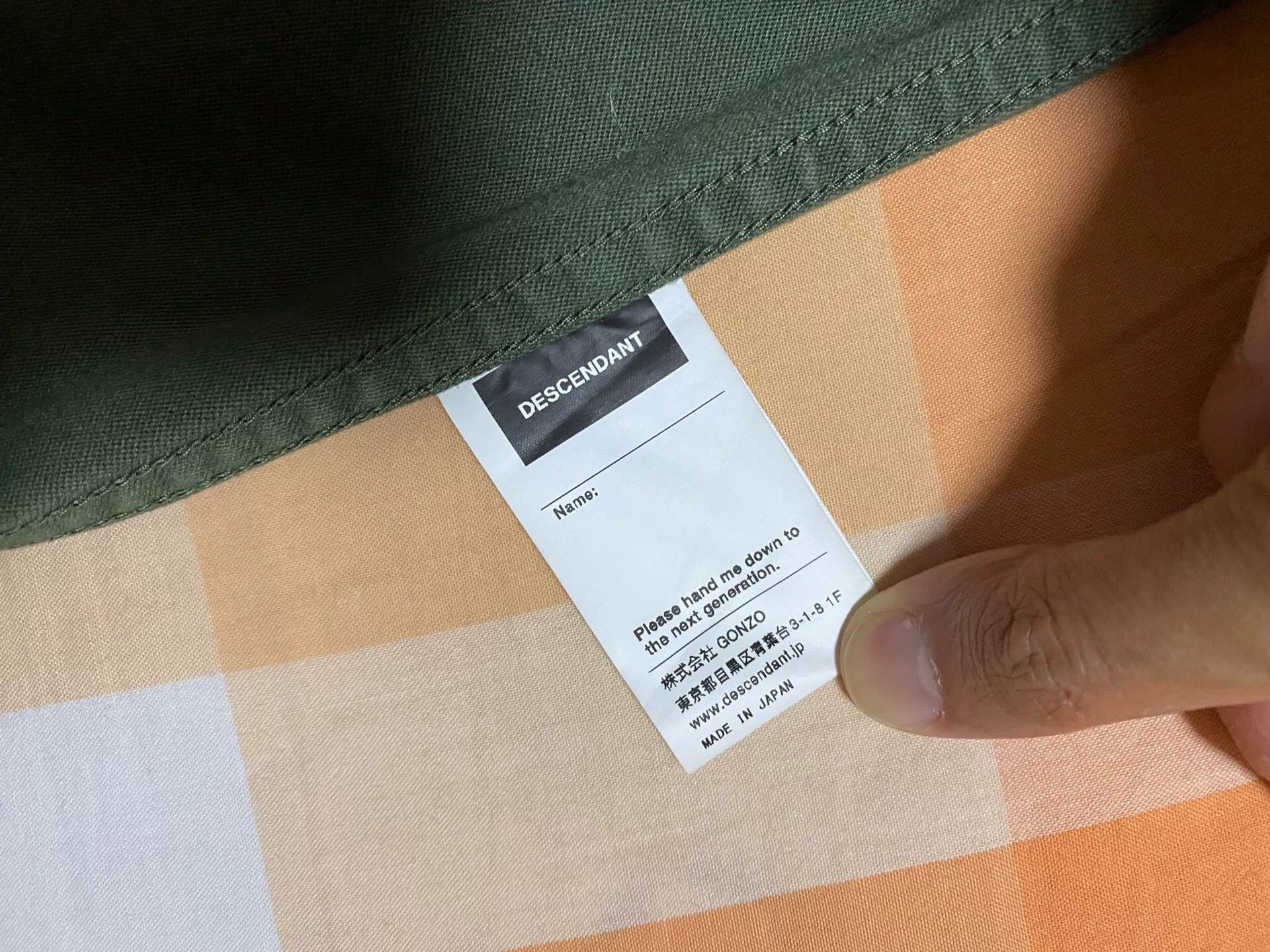Wtaps descendant dcdt two-pocket jacket shirt Size US M / EU 48-50 / 2 - 3 Thumbnail