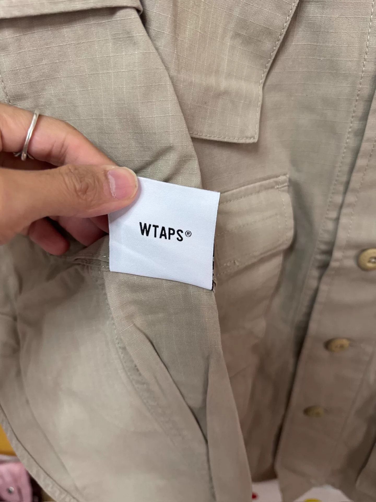 Wtaps modular long sleeve cotton ripstop jacket Size US S / EU 44-46 / 1 - 5 Thumbnail