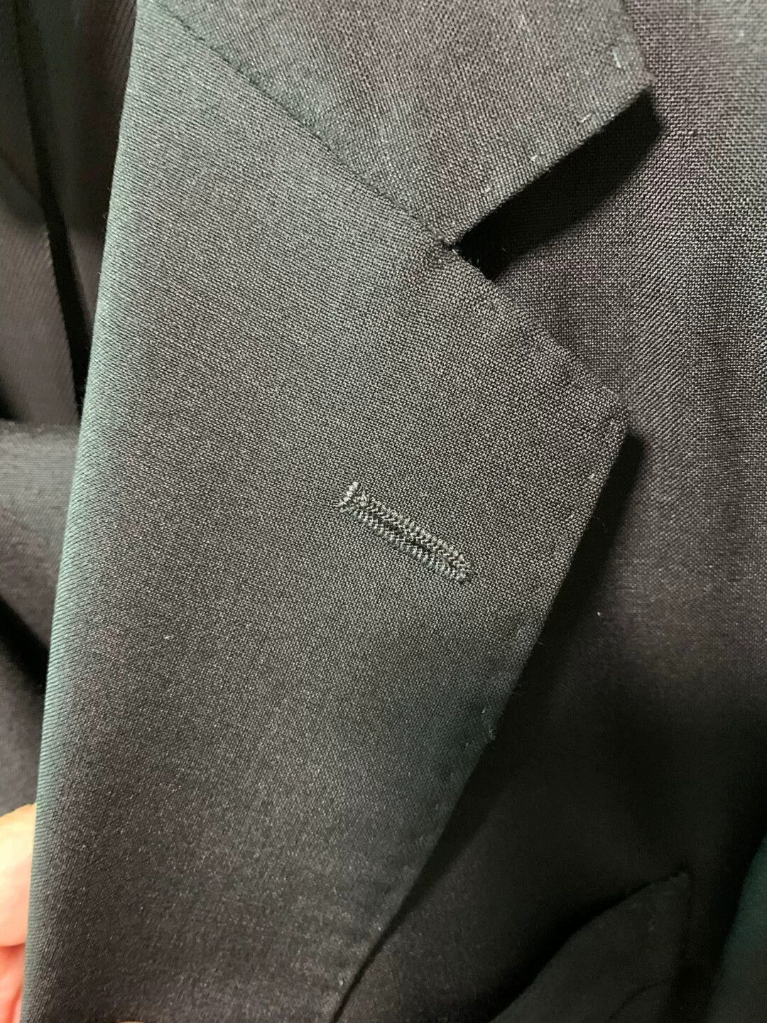 Stile Latino black italian tailored suit size 46 Size US M / EU 48-50 / 2 - 3 Thumbnail