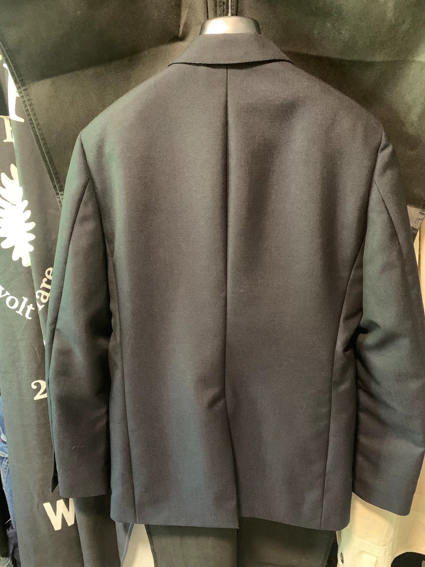Calvin Klein 205W39NYC calvin klein navy wool blend blazer Size US M / EU 48-50 / 2 - 3 Thumbnail