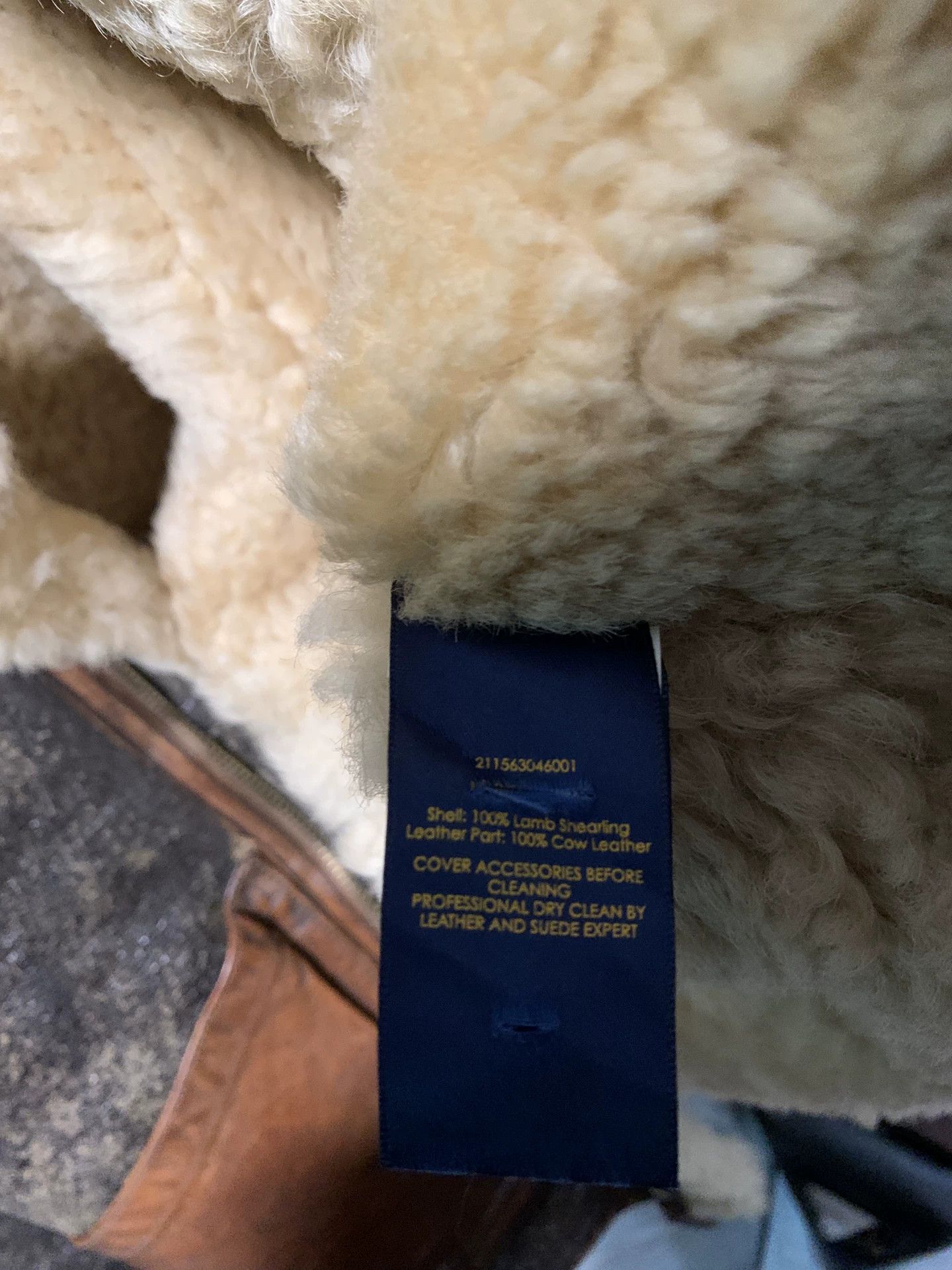 Polo Ralph Lauren rl polo ralph lauren shearling jacket Size US S / EU 44-46 / 1 - 7 Thumbnail