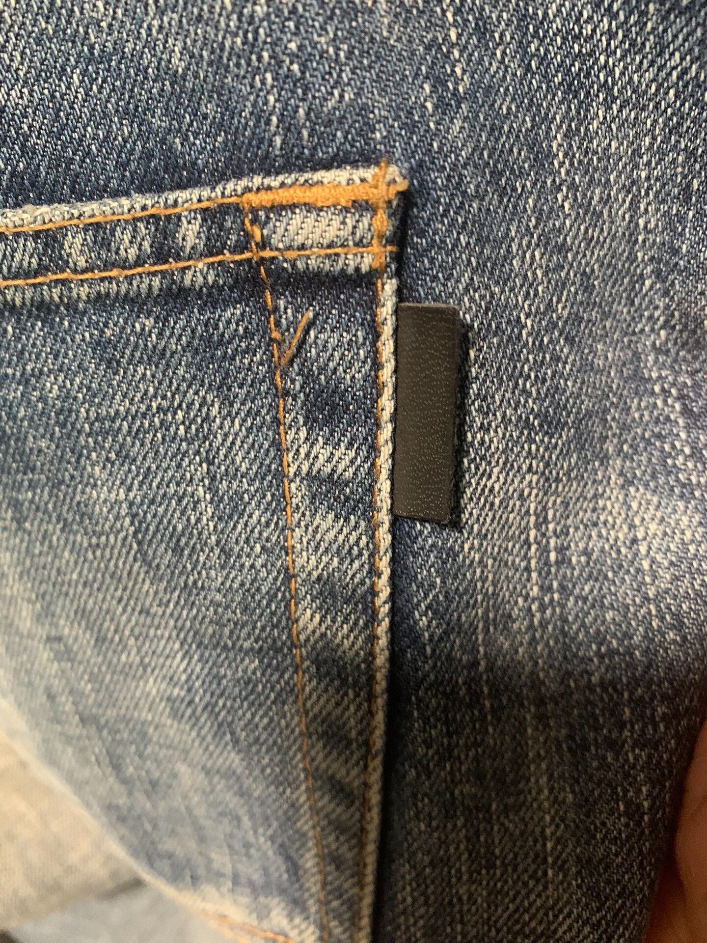 Saint Laurent Paris saint laurent distressed denim jeans for sale Size US 29 - 6 Thumbnail