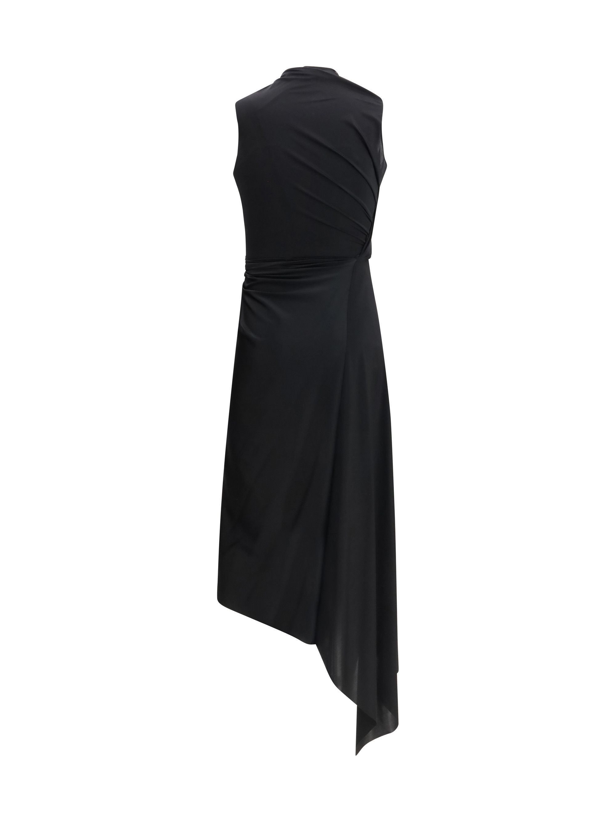Balenciaga Draped midi Dress Size S / US 4 / IT 40 - 2 Thumbnail