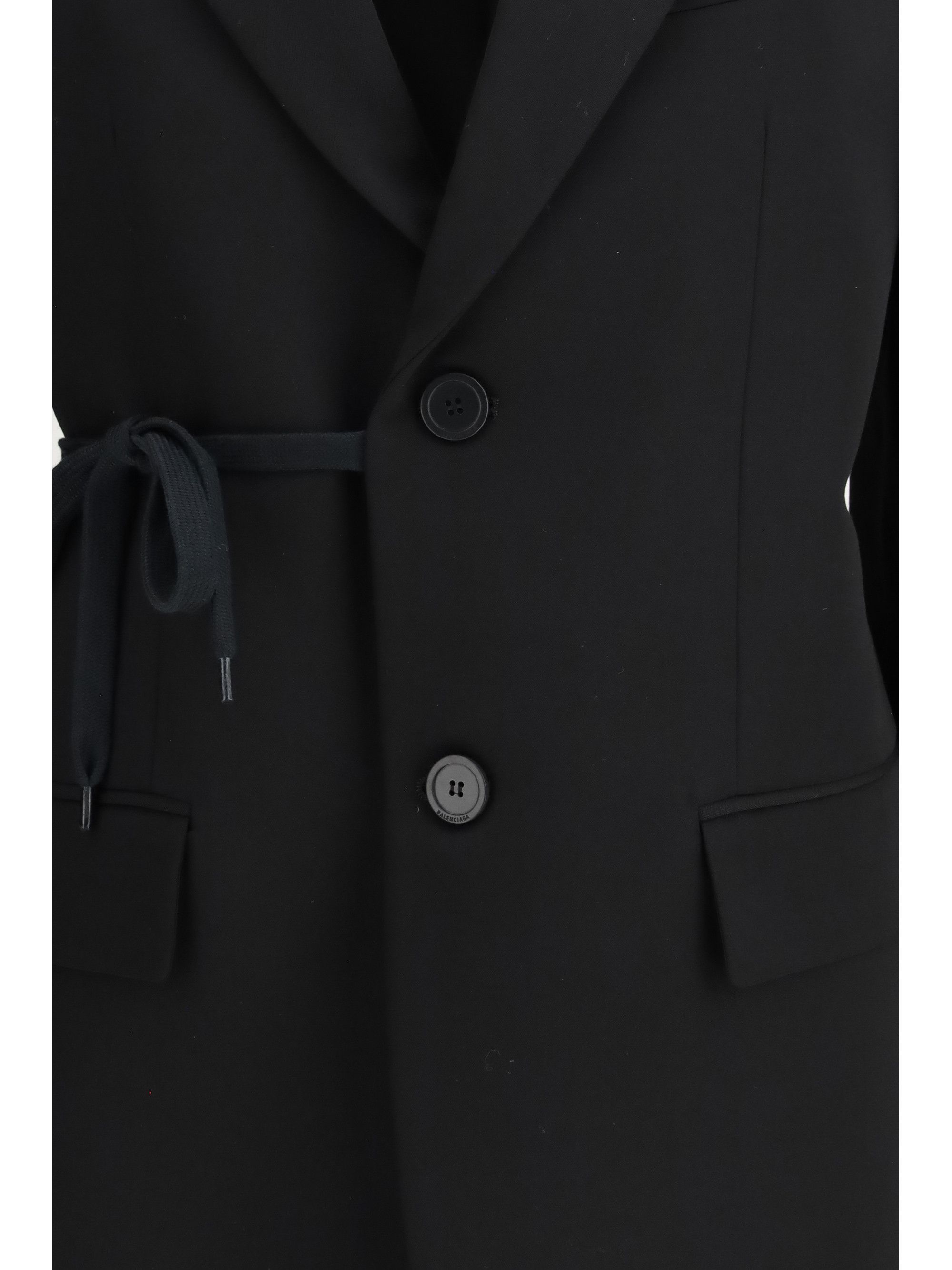 Balenciaga Barathea wool tailored Jacket Size M / US 6-8 / IT 42-44 - 3 Thumbnail