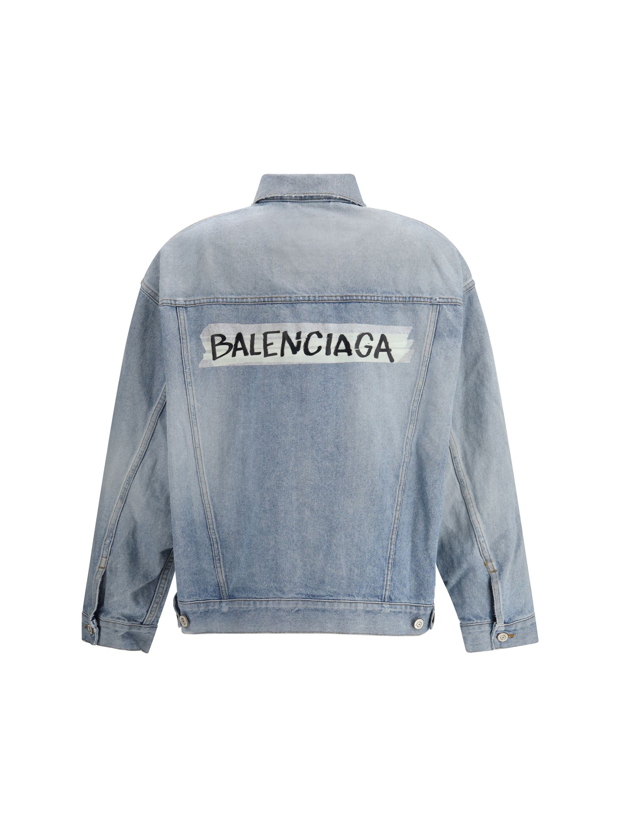 Balenciaga Regular-fit denim Jacket Size XS / US 0-2 / IT 36-38 - 2 Thumbnail