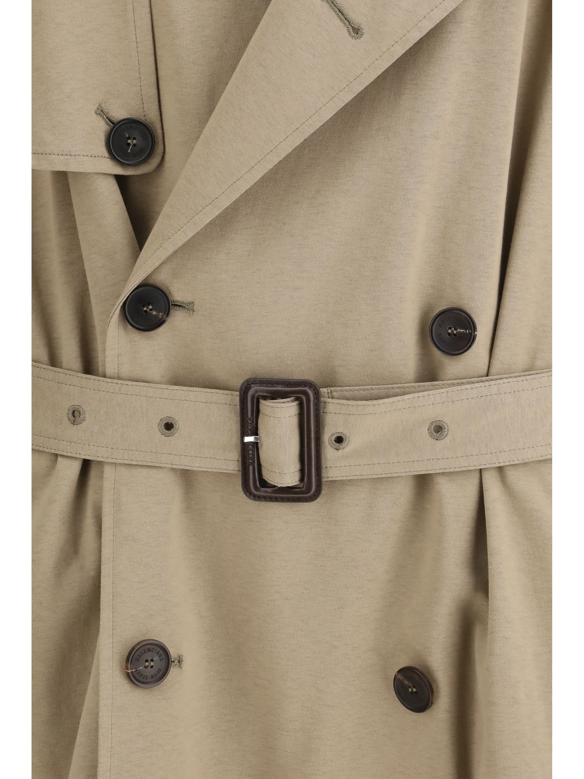 Balenciaga Belted double-breasted Trench Coat Size M / US 6-8 / IT 42-44 - 3 Thumbnail